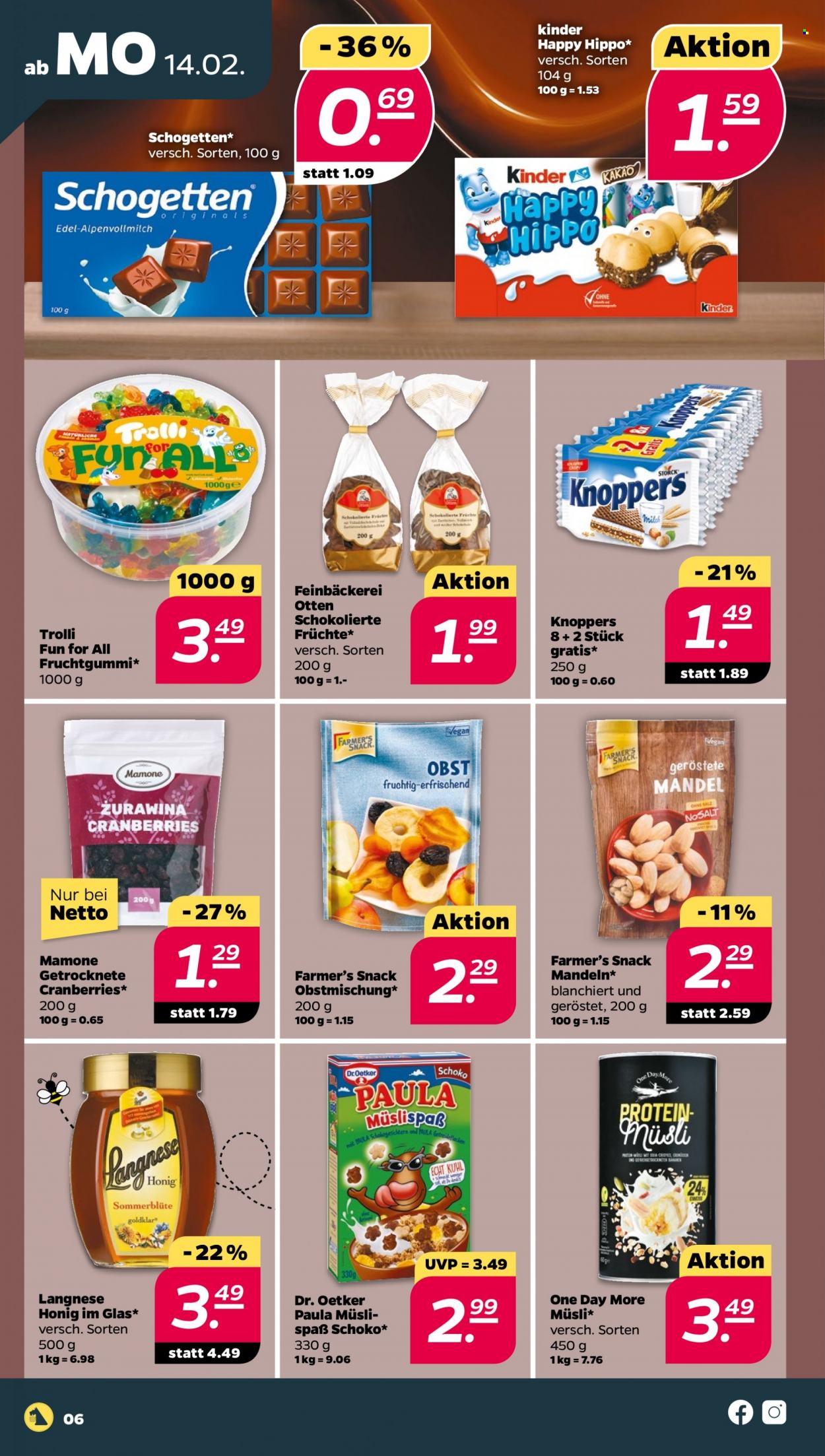Netto Prospekte  - 14.02.2022 - 19.02.2022. Seite 6