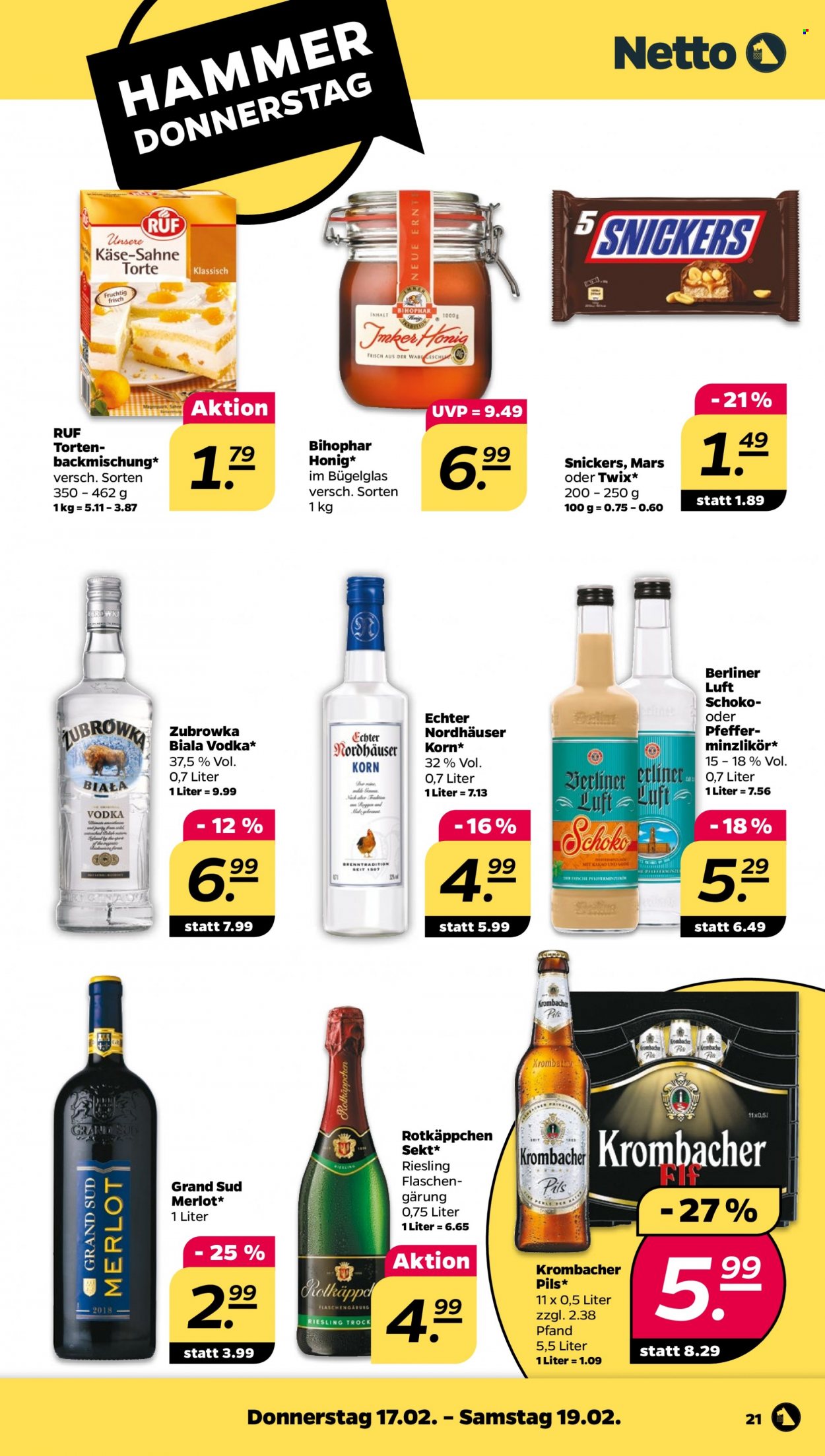Netto Prospekte  - 14.02.2022 - 19.02.2022. Seite 21