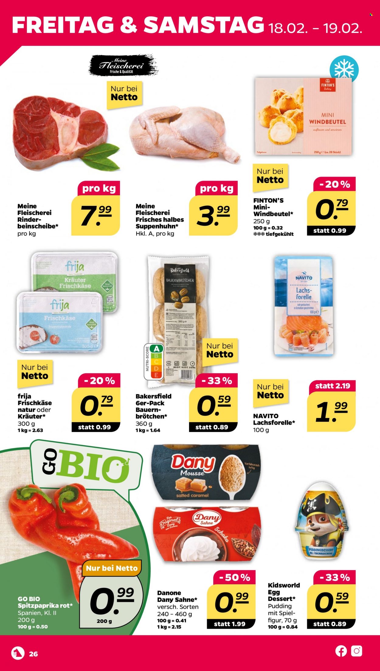 Netto Prospekte  - 14.02.2022 - 19.02.2022. Seite 26