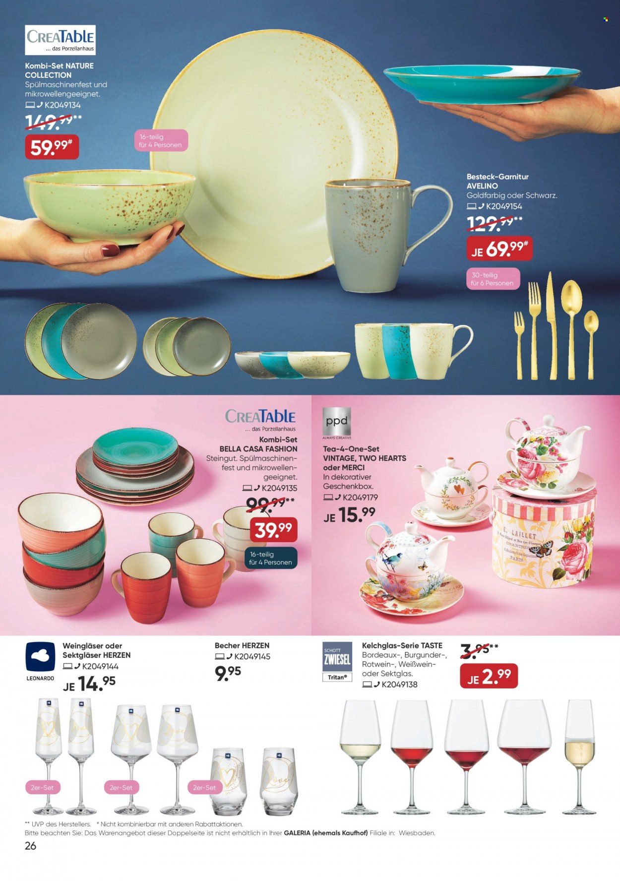 GALERIA Karstadt Kaufhof Prospekte  - 7.02.2022 - 13.02.2022. Seite 26