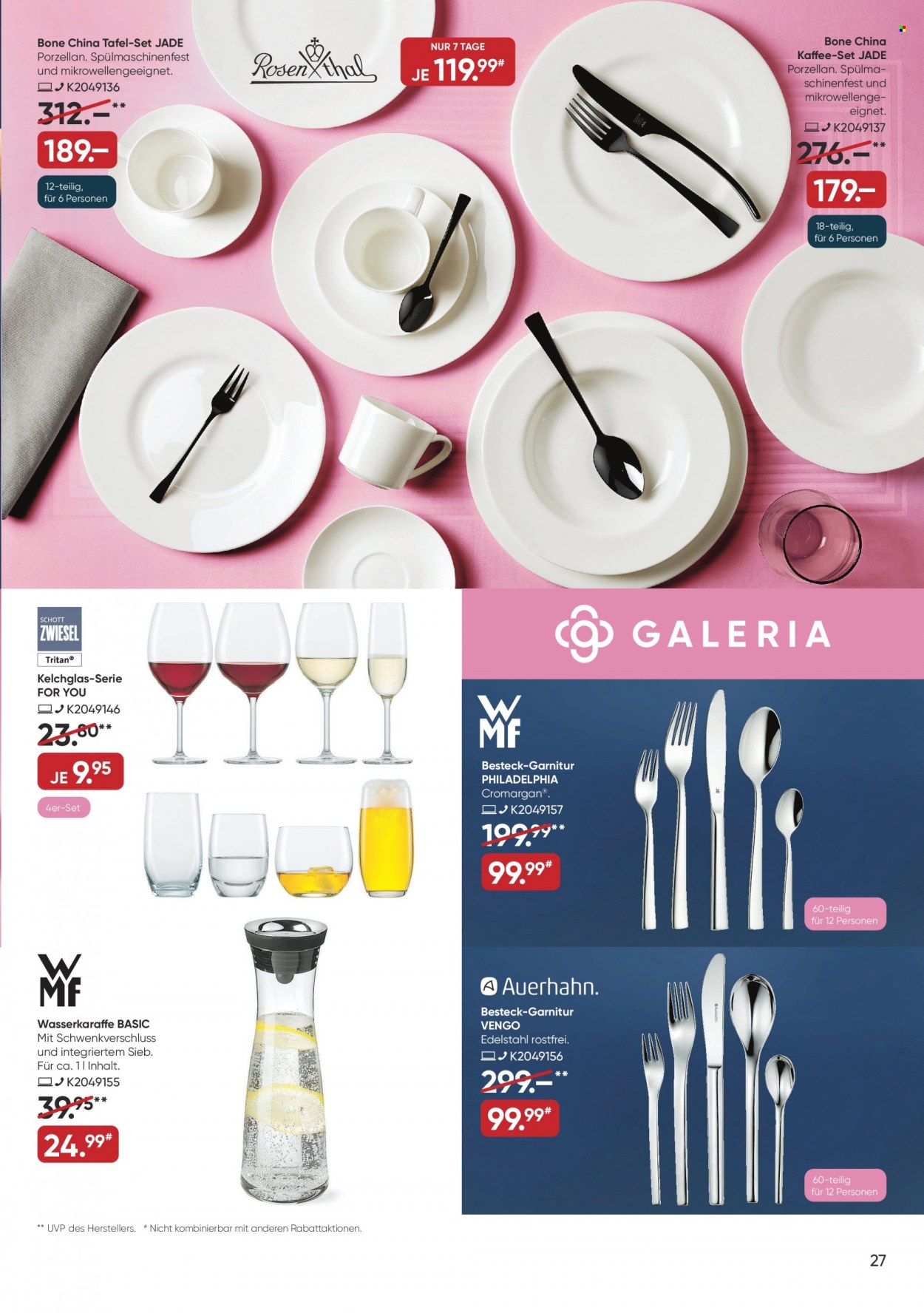 GALERIA Karstadt Kaufhof Prospekte  - 7.02.2022 - 13.02.2022. Seite 27