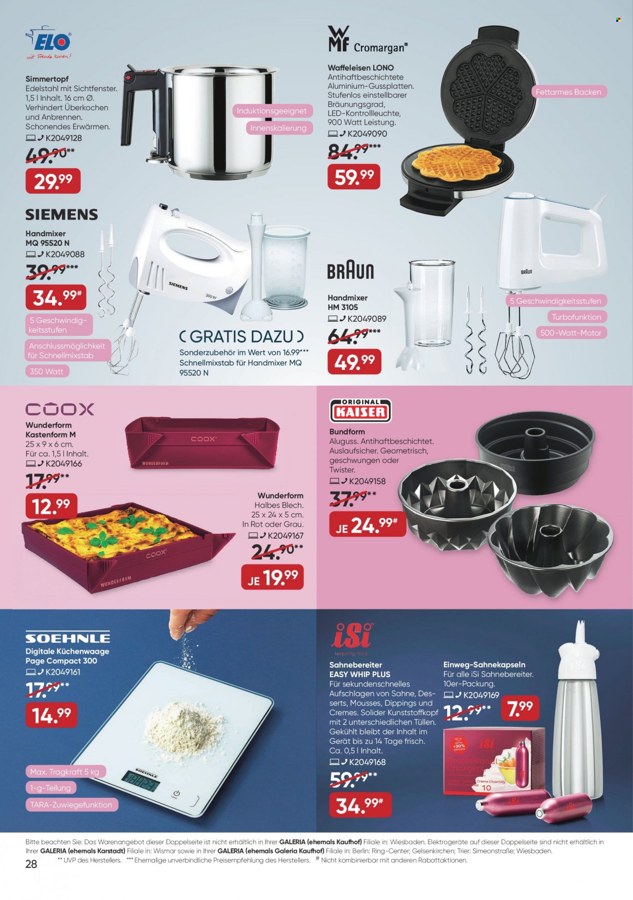 GALERIA Karstadt Kaufhof Prospekte  - 7.02.2022 - 13.02.2022. Seite 28