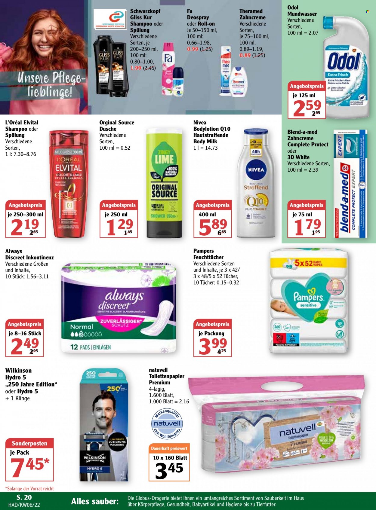 Globus Prospekte  - 7.02.2022 - 12.02.2022. Seite 20
