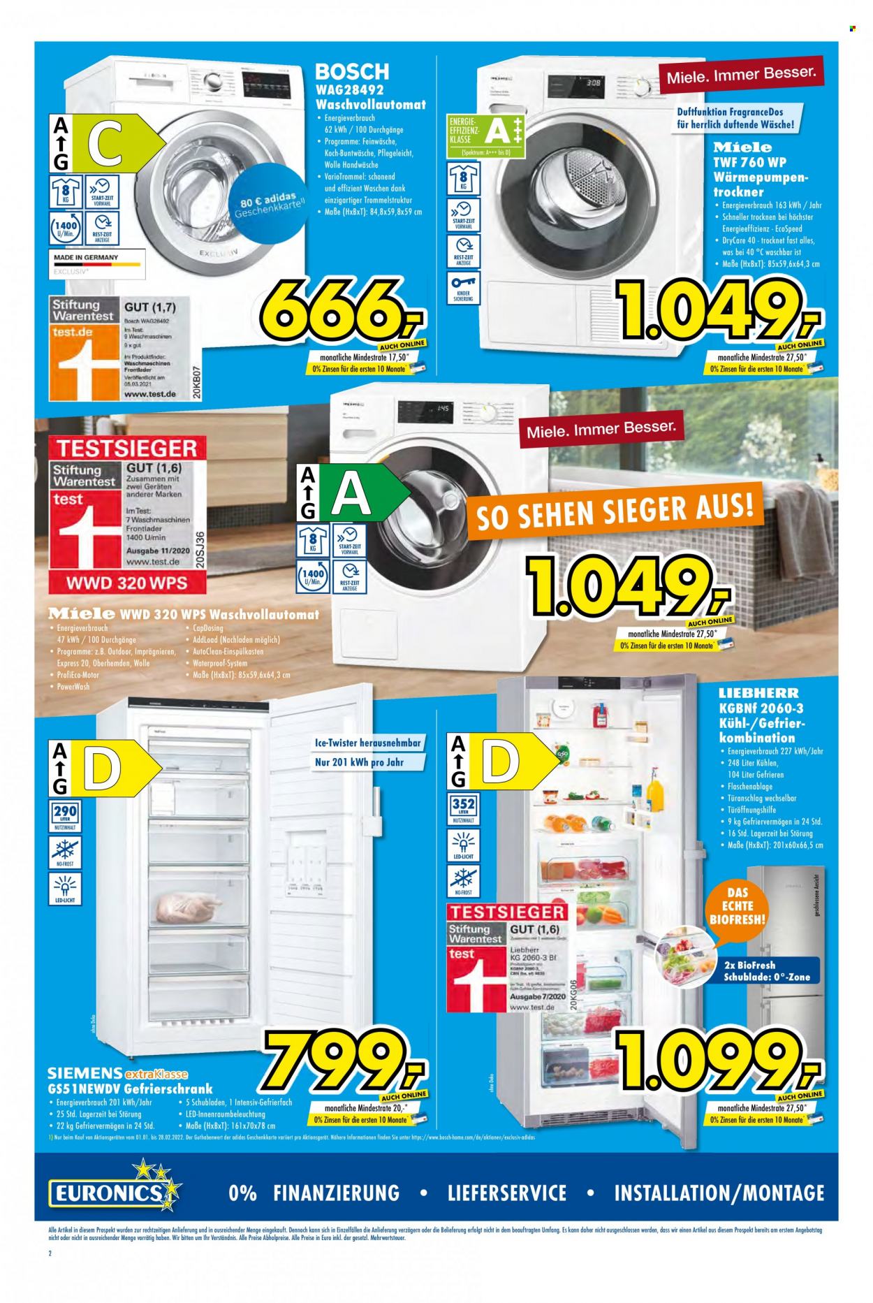 Euronics Prospekte  - 9.02.2022 - 15.02.2022. Seite 2