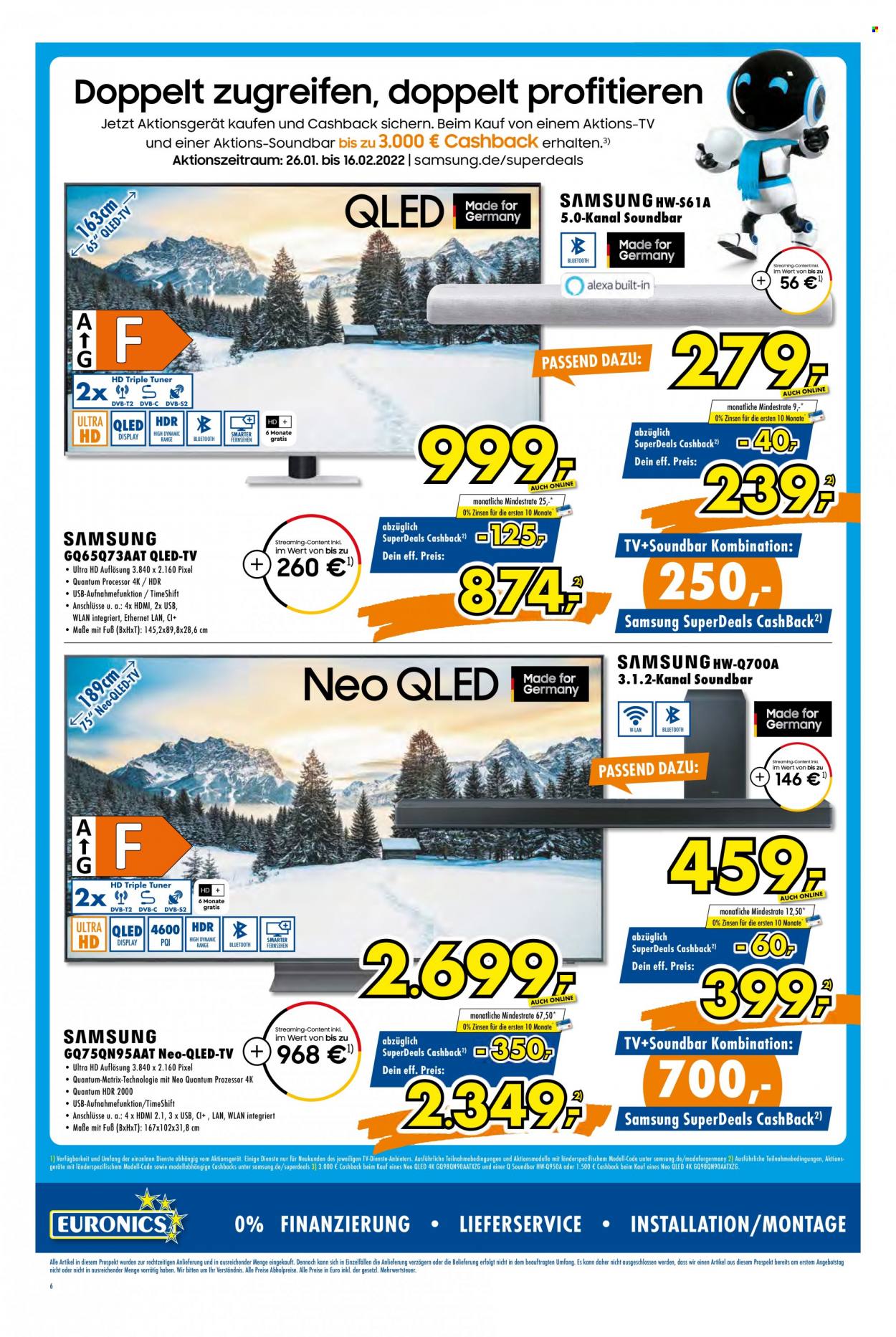 Euronics Prospekte  - 9.02.2022 - 15.02.2022. Seite 6