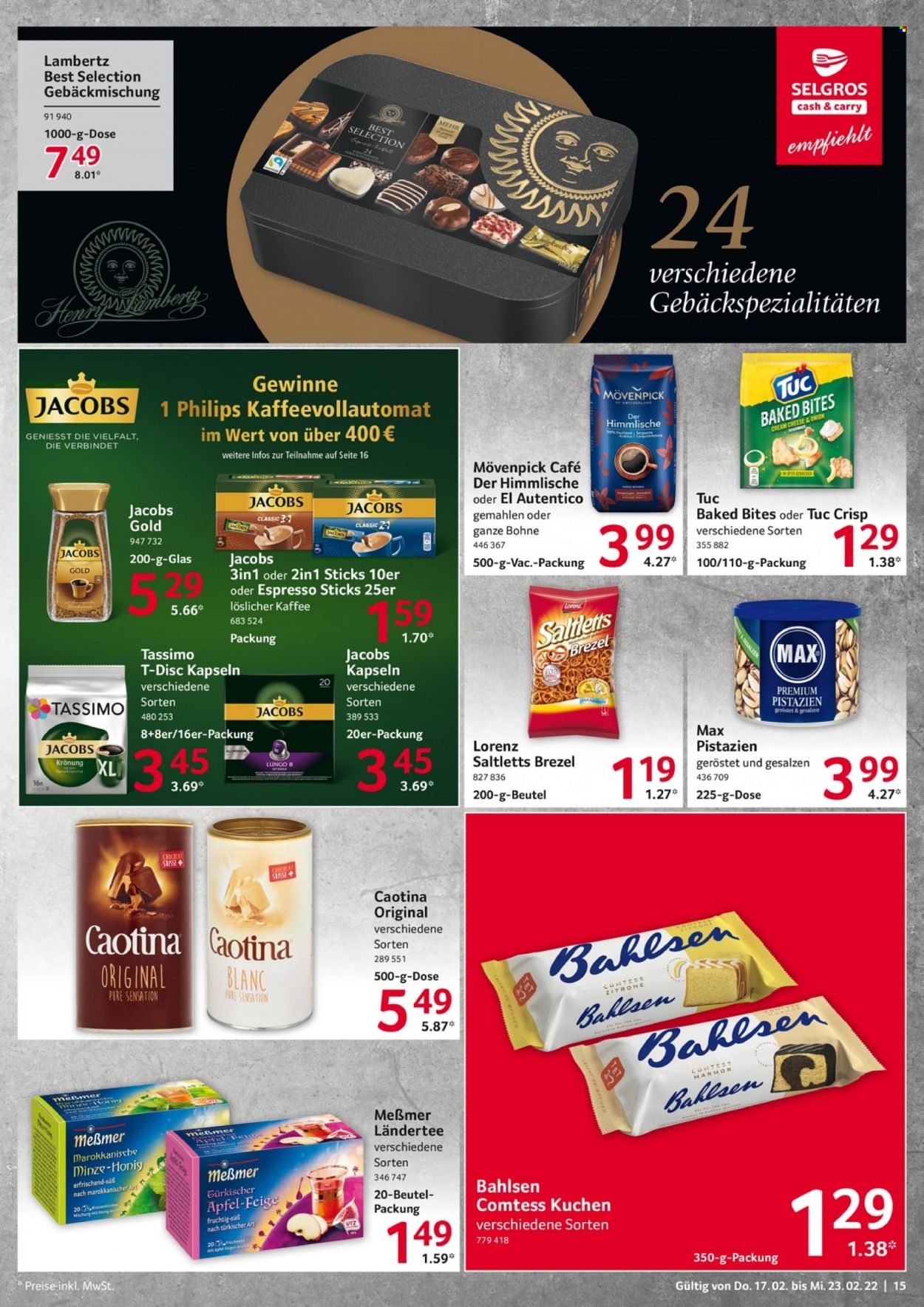 Selgros Prospekte  - 17.02.2022 - 23.02.2022. Seite 15