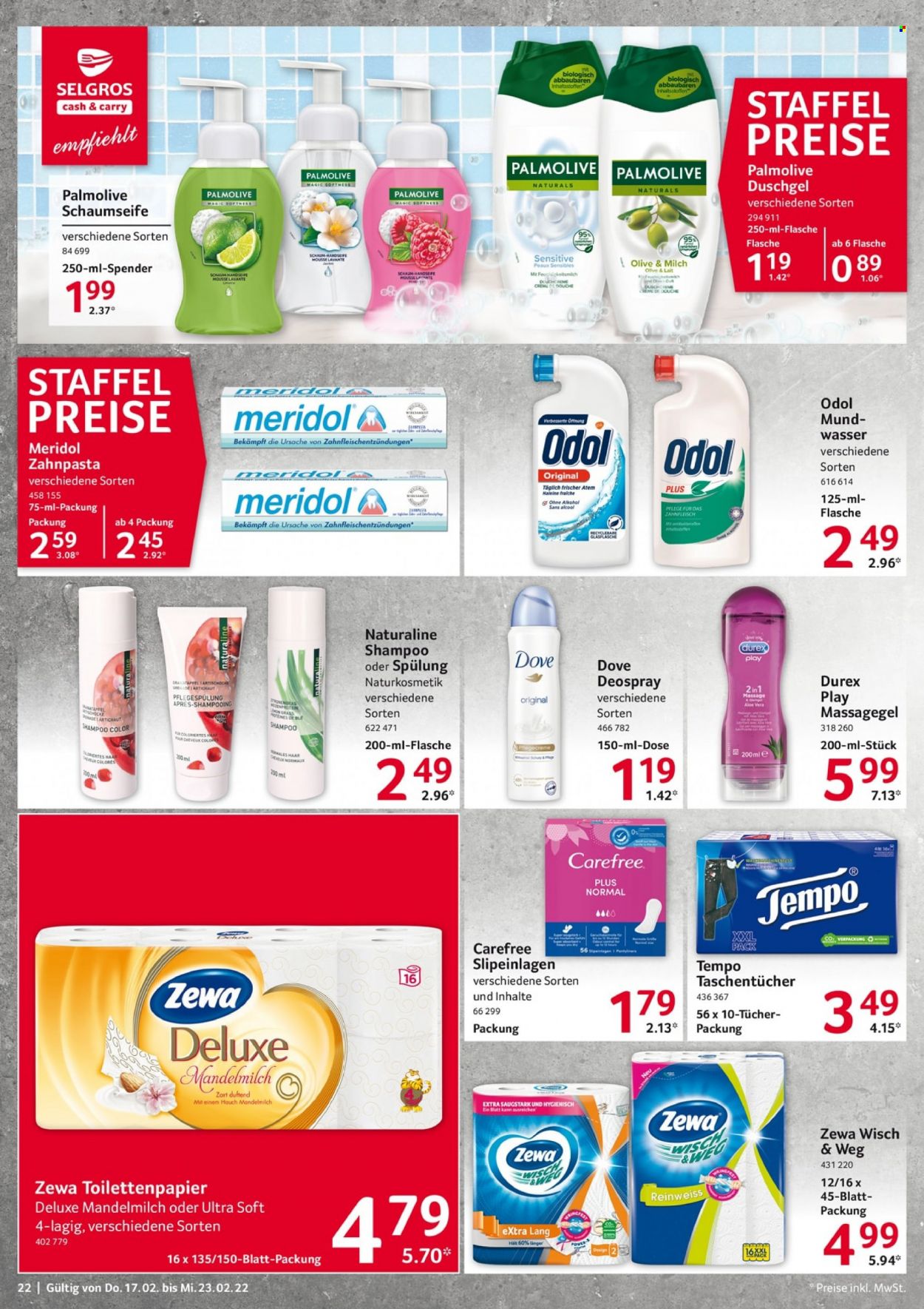 Selgros Prospekte  - 17.02.2022 - 23.02.2022. Seite 22