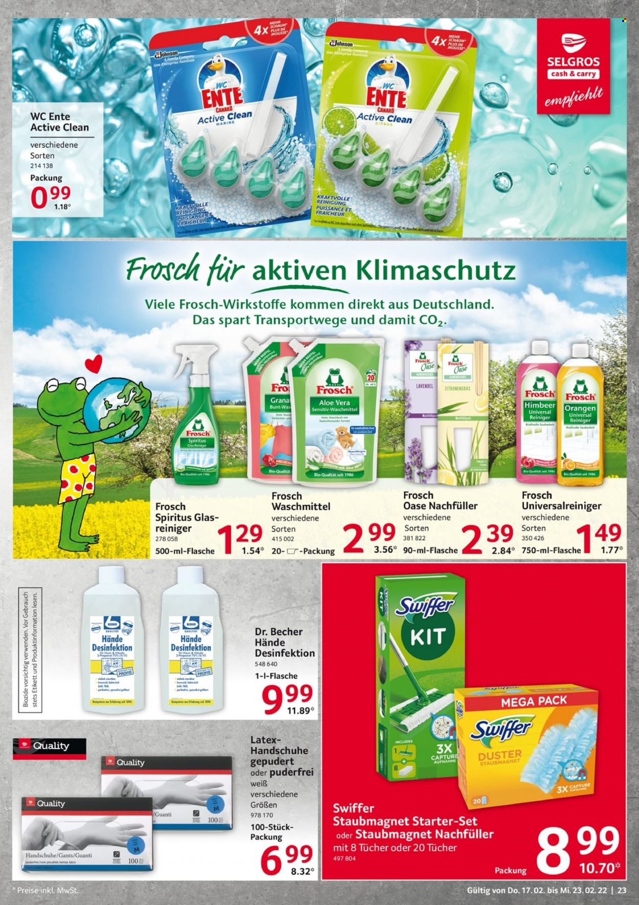 Selgros Prospekte  - 17.02.2022 - 23.02.2022. Seite 23