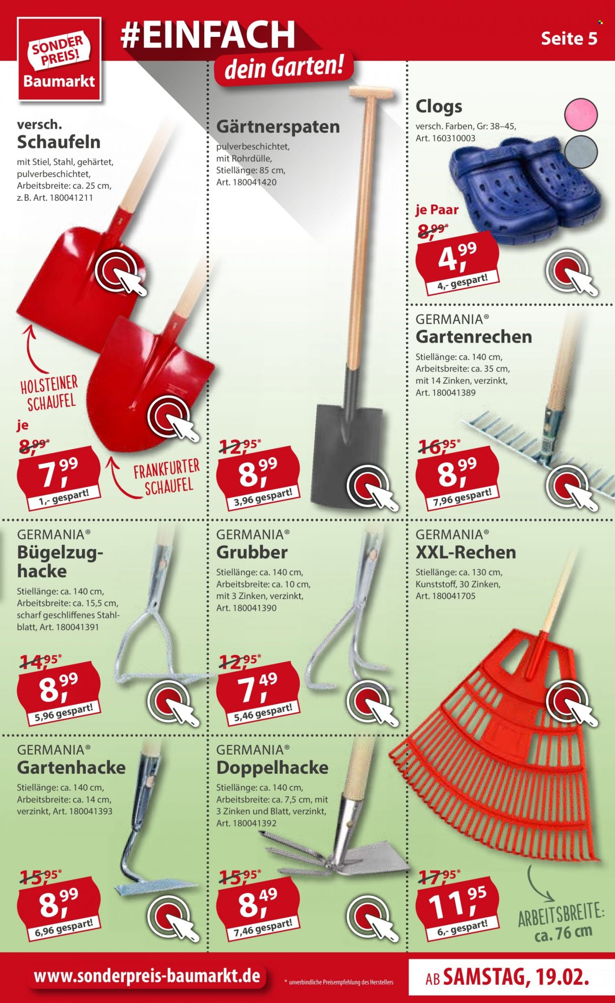 Sonderpreis-Baumarkt Prospekte  - 19.02.2022 - 25.02.2022. Seite 5
