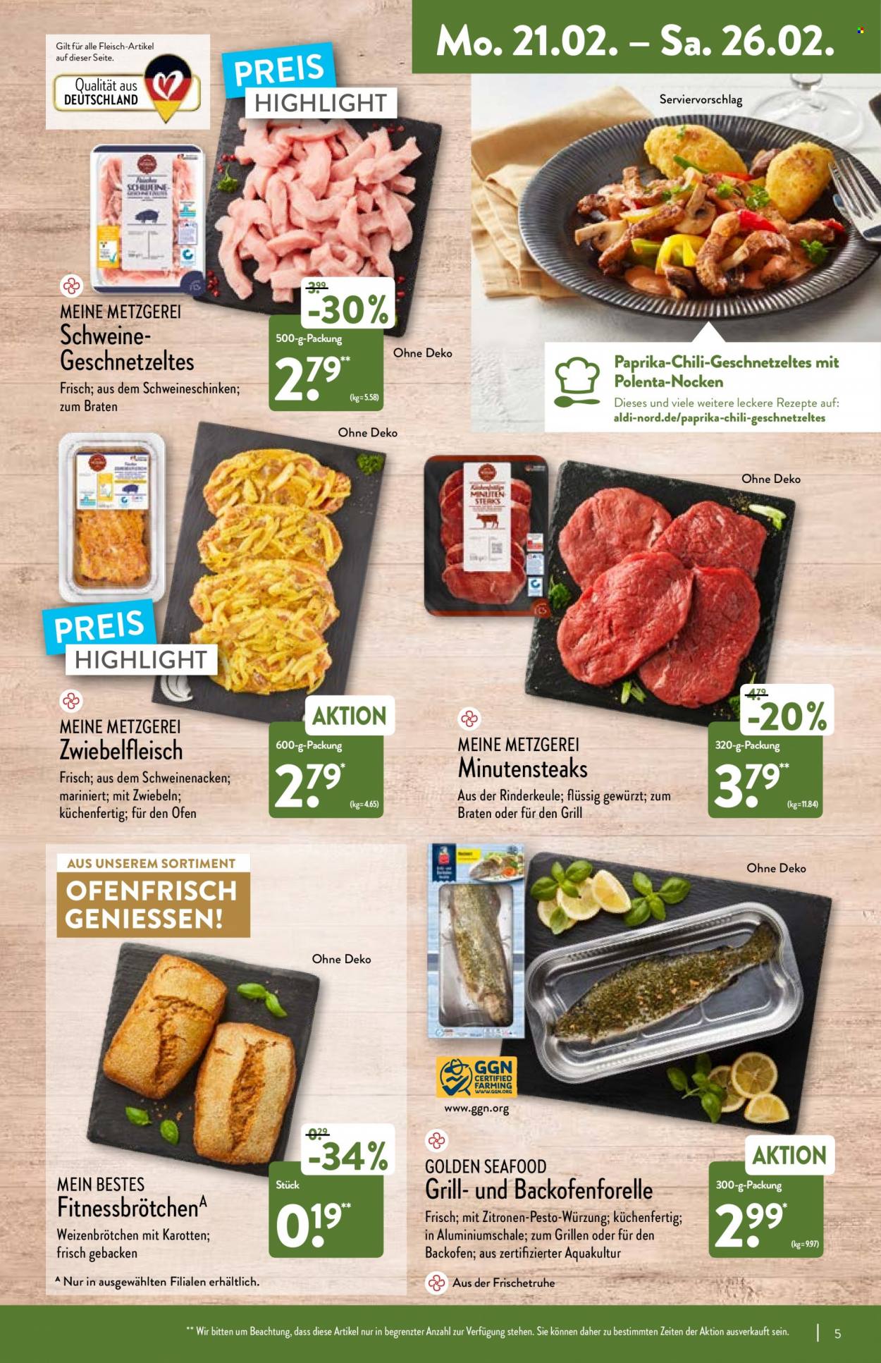 ALDI Nord Prospekte  - 21.02.2022 - 26.02.2022. Seite 5