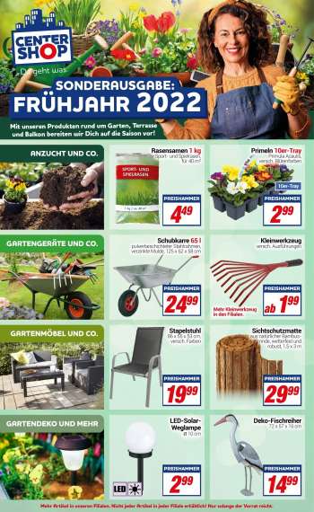 Prospekte CENTERSHOP - 1.01.2022 - 30.04.2022.