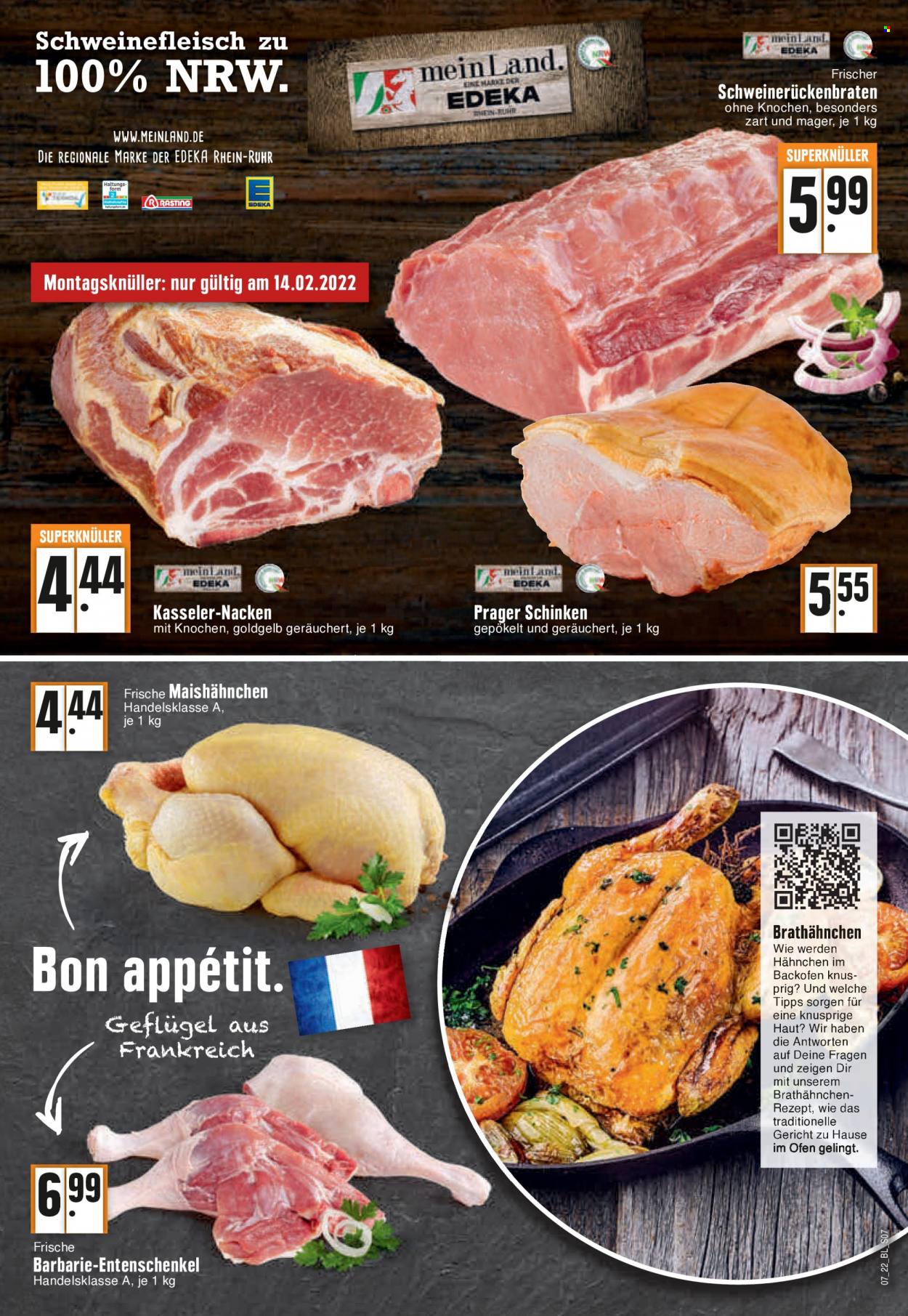 Edeka Prospekte  - 14.02.2022 - 19.02.2022. Seite 7