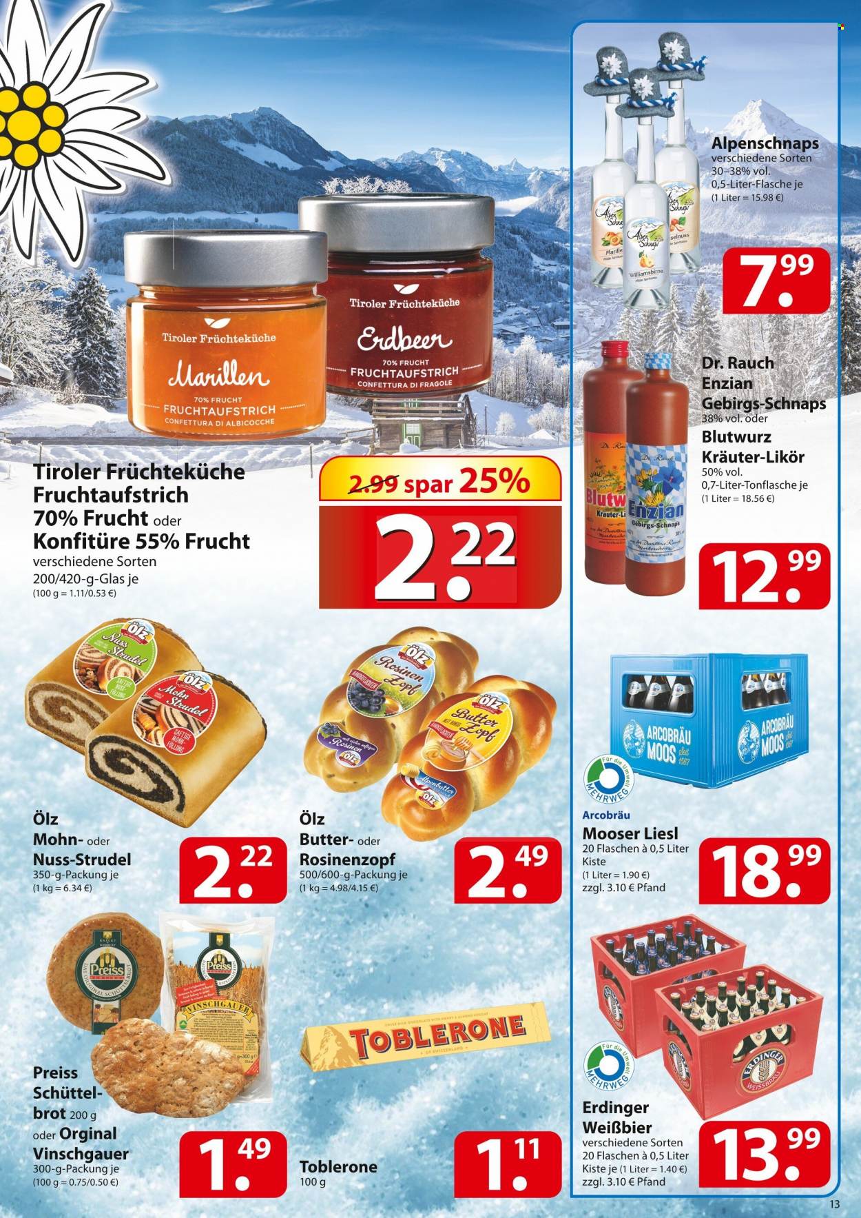 famila Prospekte  - 14.02.2022 - 19.02.2022. Seite 13