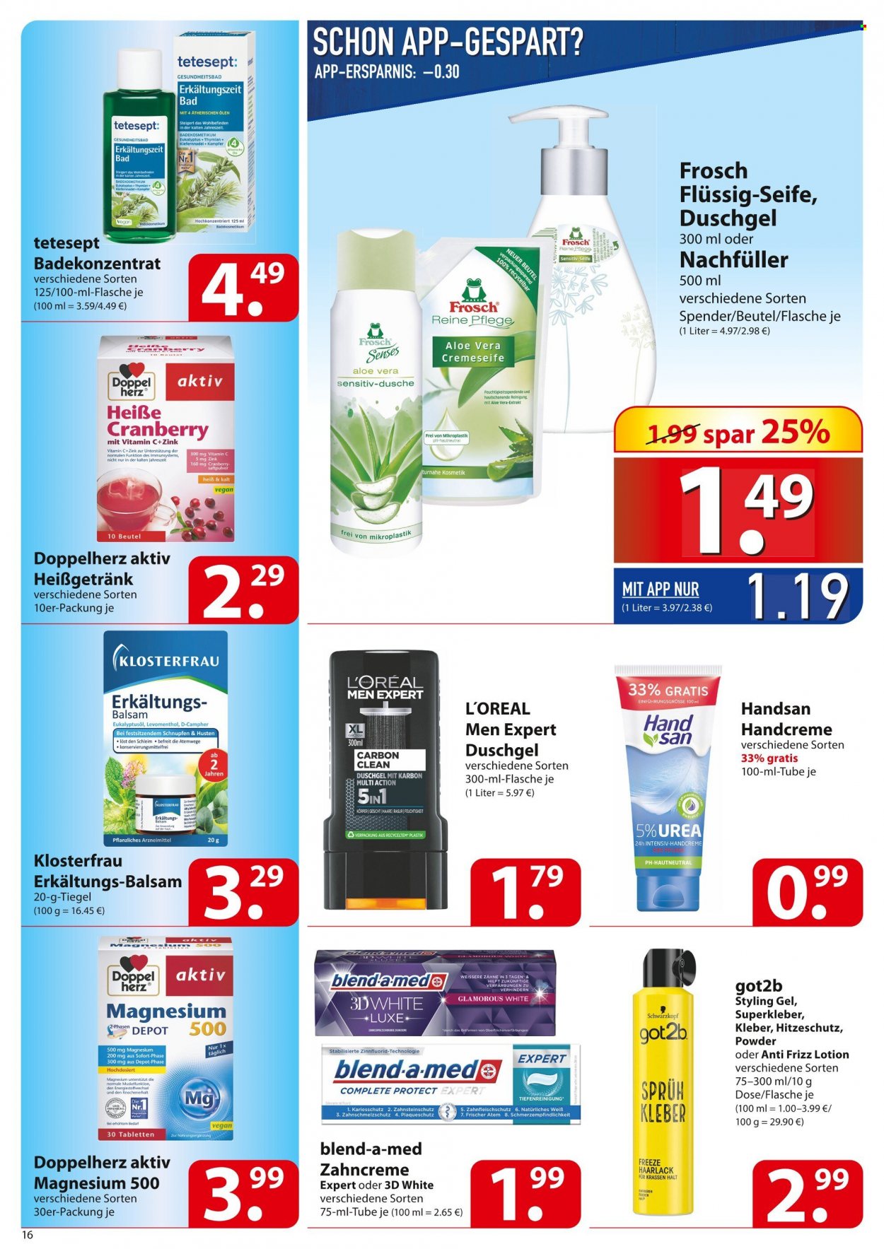 famila Prospekte  - 14.02.2022 - 19.02.2022. Seite 16