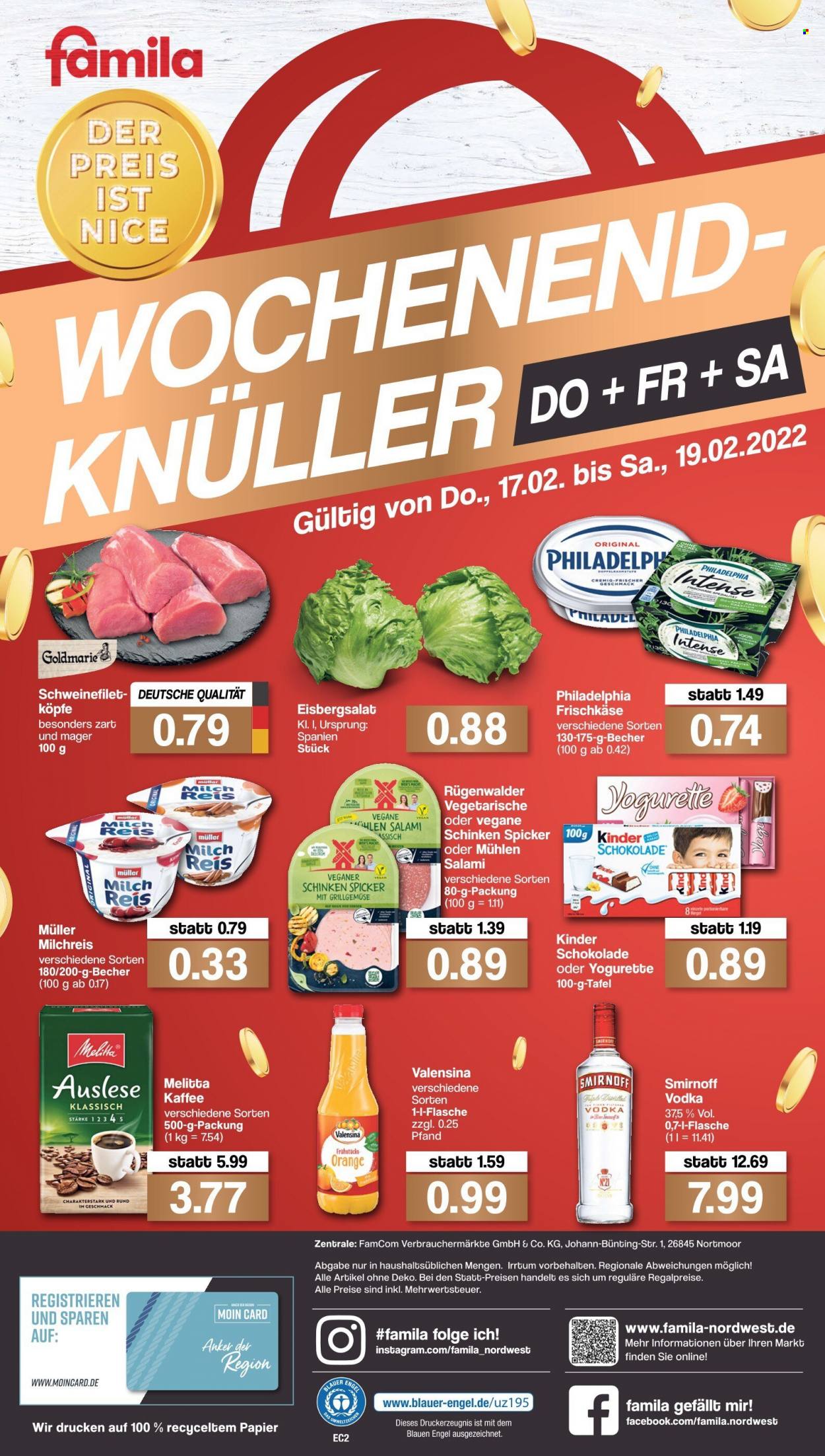 famila Prospekte  - 14.02.2022 - 19.02.2022. Seite 36