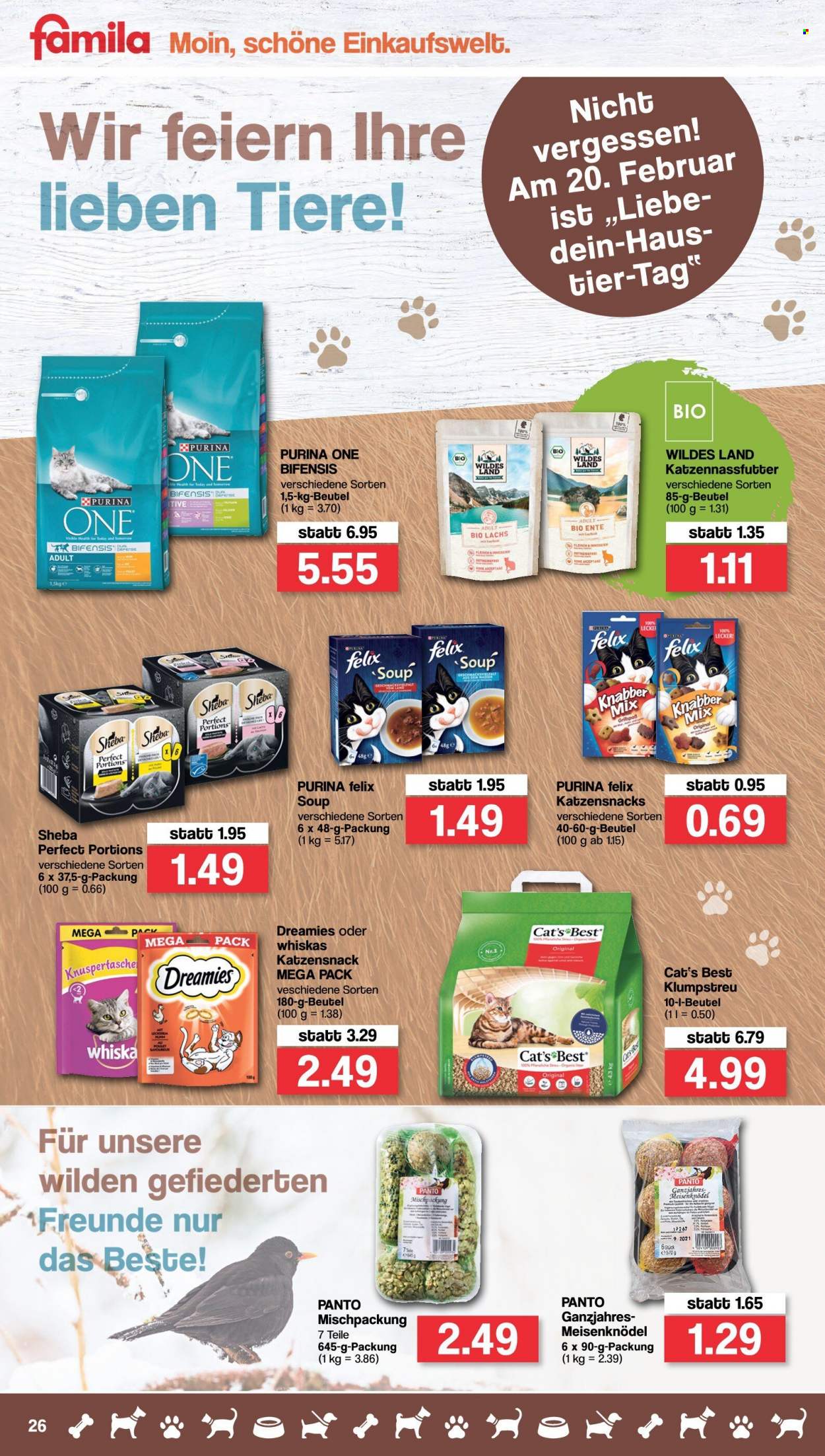 famila Prospekte  - 14.02.2022 - 19.02.2022. Seite 26
