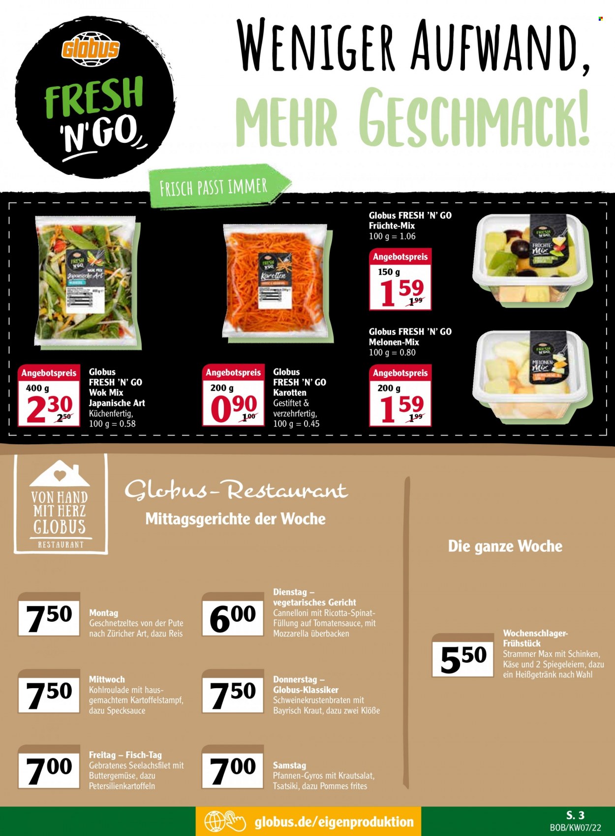 Globus Prospekte  - 14.02.2022 - 19.02.2022. Seite 3
