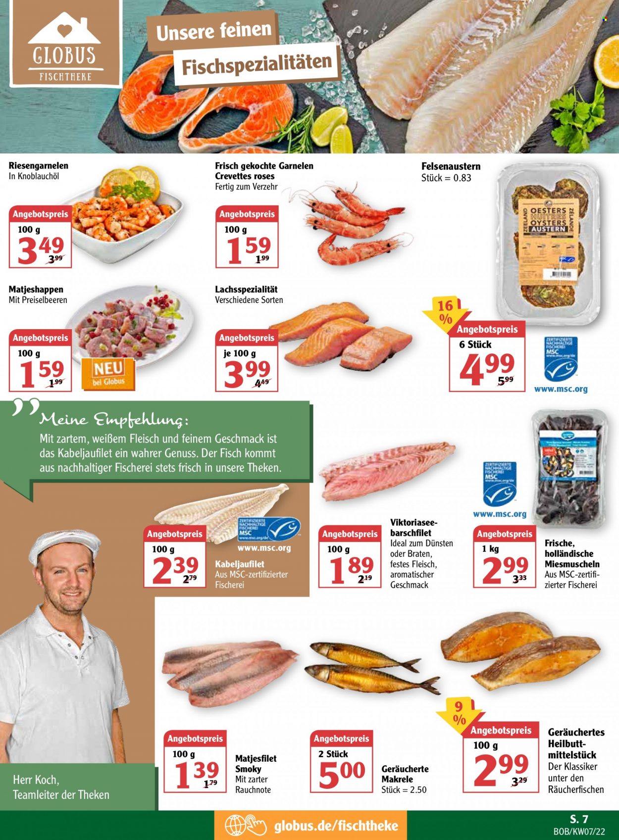 Globus Prospekte  - 14.02.2022 - 19.02.2022. Seite 7