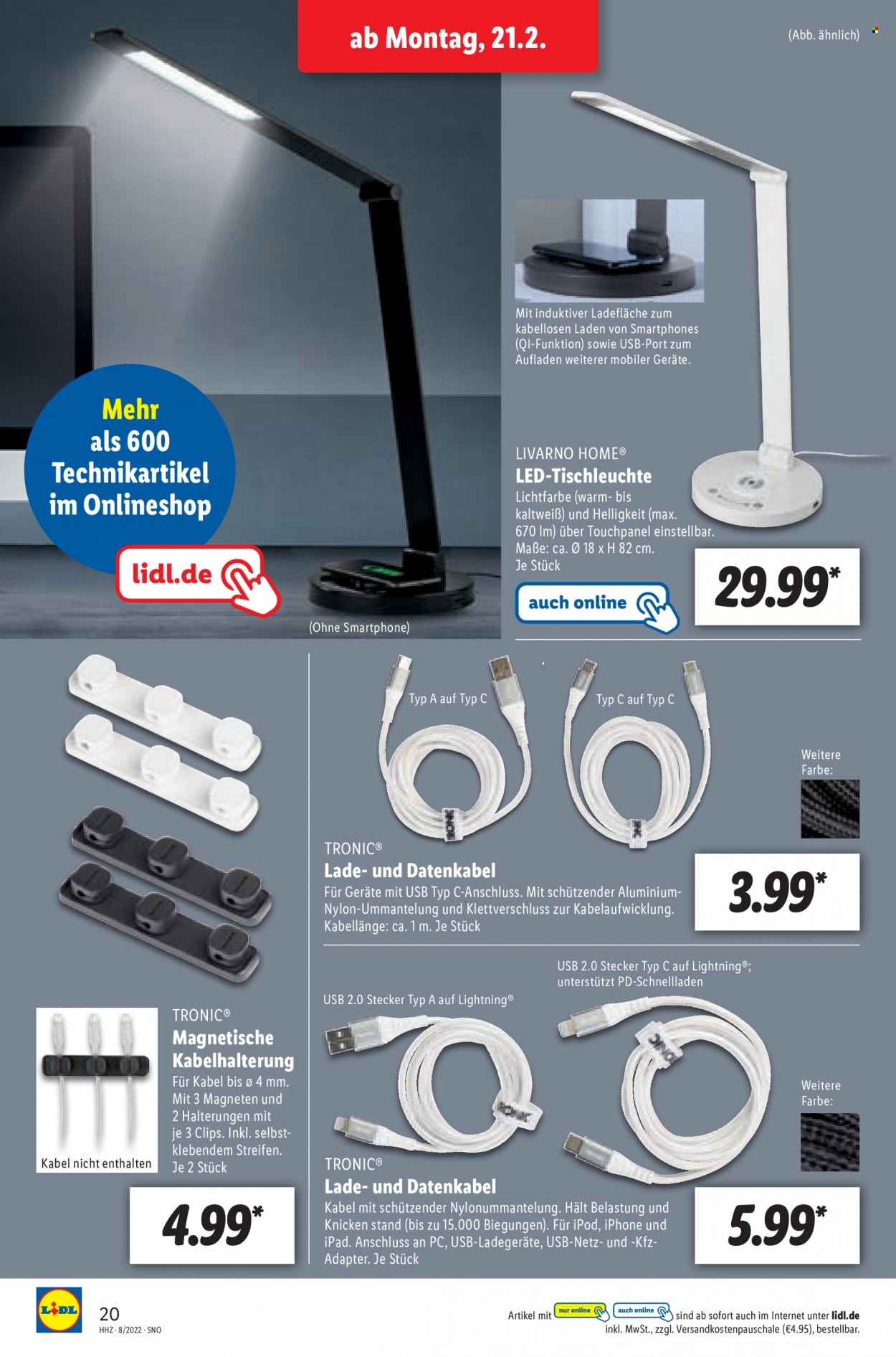 Lidl Prospekte  - 21.02.2022 - 26.02.2022. Seite 20