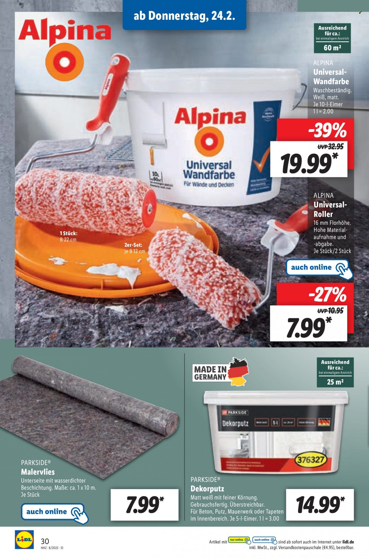 Lidl Prospekte  - 21.02.2022 - 26.02.2022. Seite 30