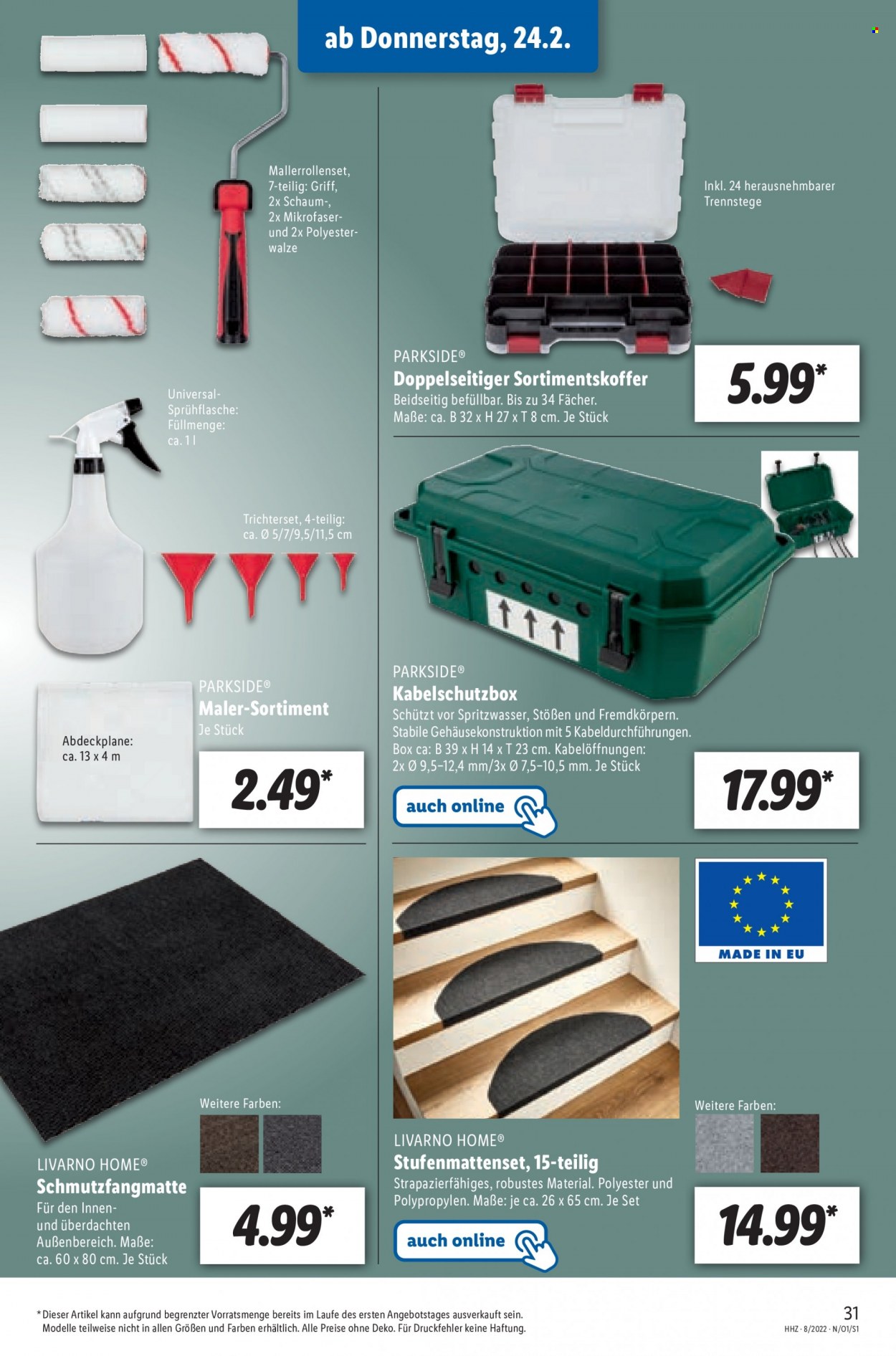 Lidl Prospekte  - 21.02.2022 - 26.02.2022. Seite 31