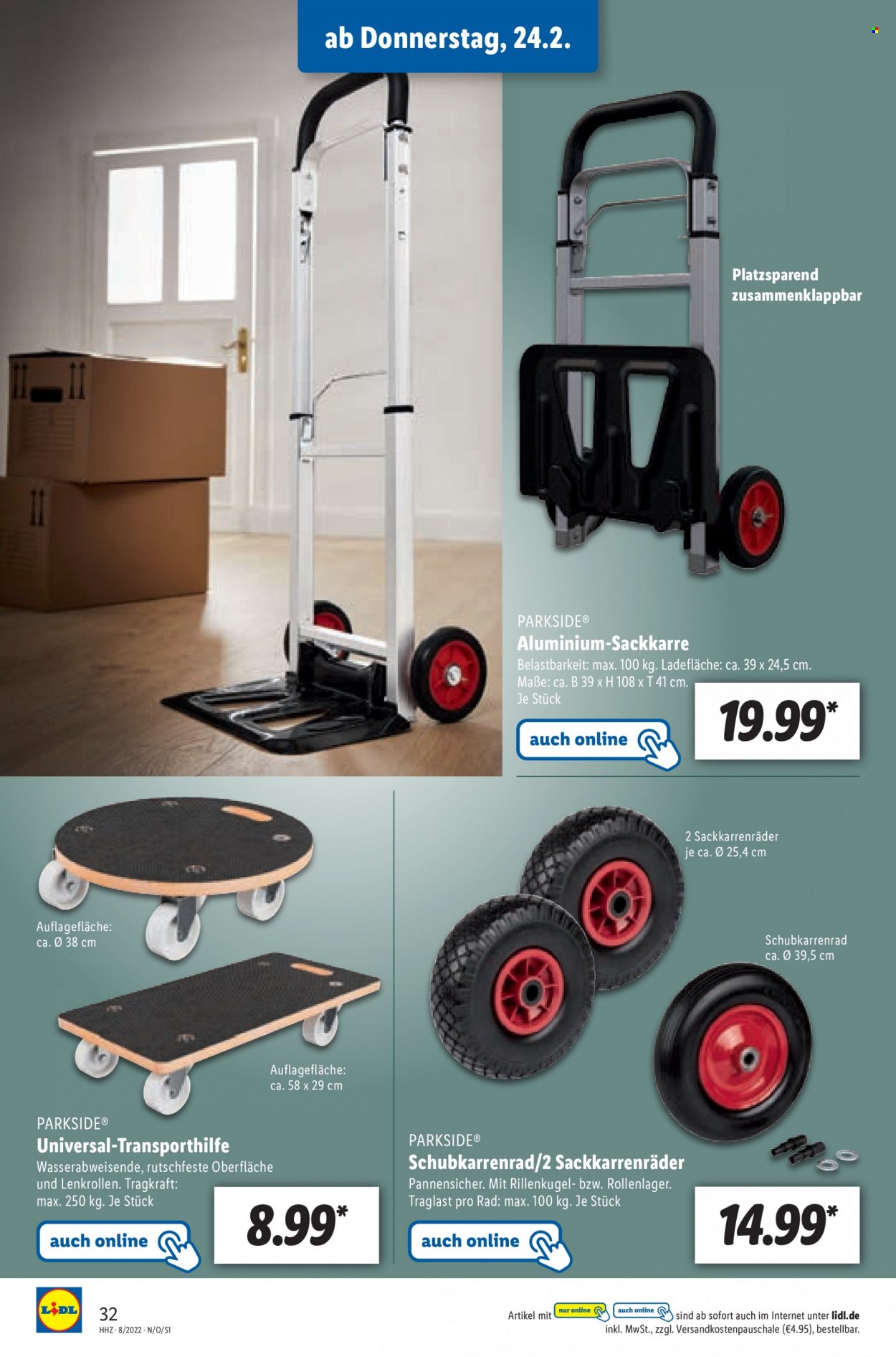 Lidl Prospekte  - 21.02.2022 - 26.02.2022. Seite 32