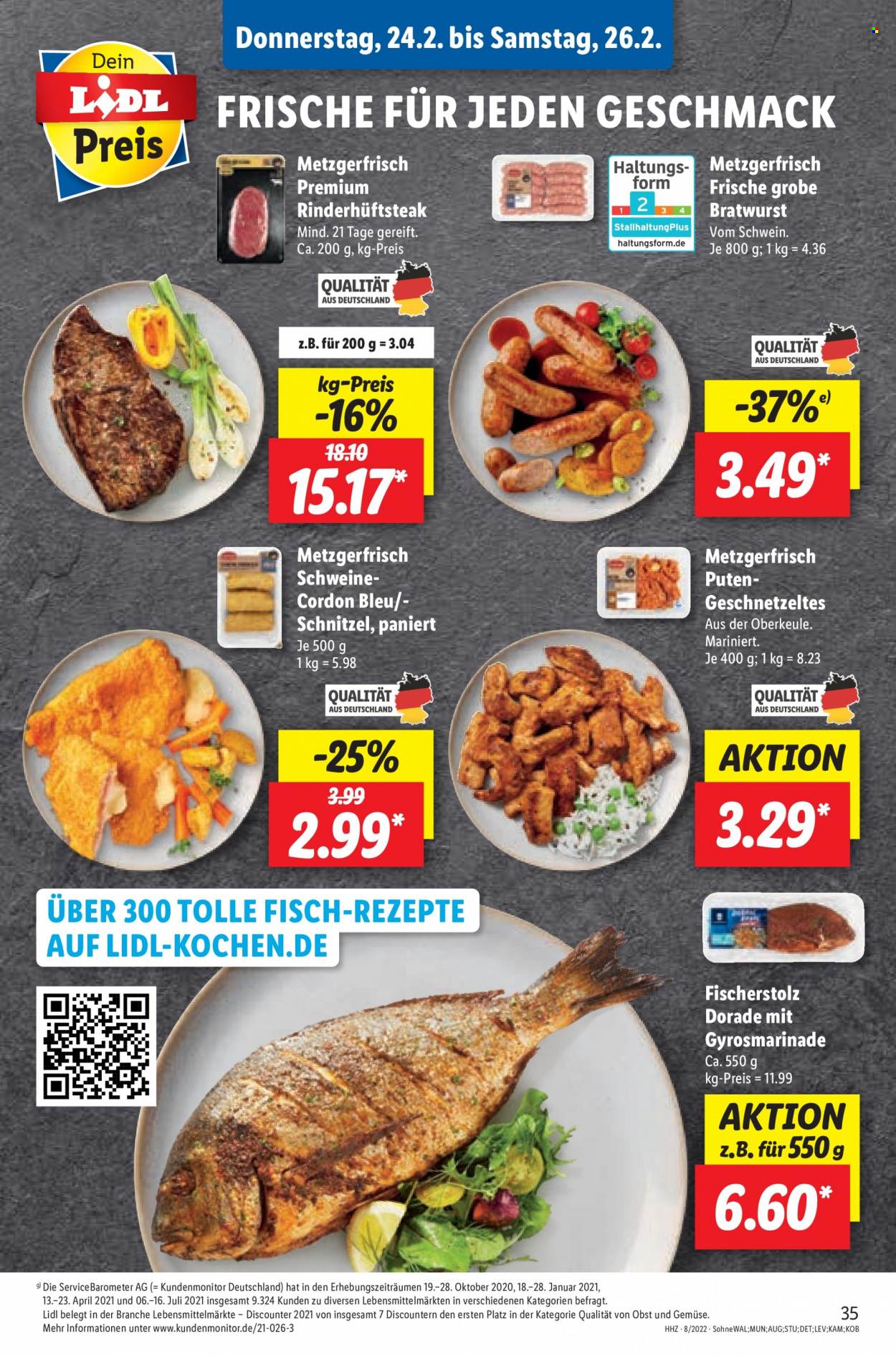 Lidl Prospekte  - 21.02.2022 - 26.02.2022. Seite 35