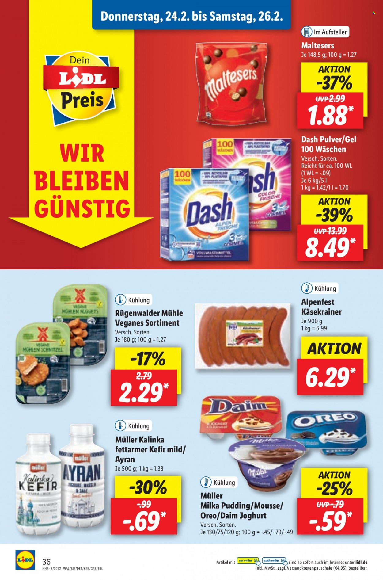 Lidl Prospekte  - 21.02.2022 - 26.02.2022. Seite 36