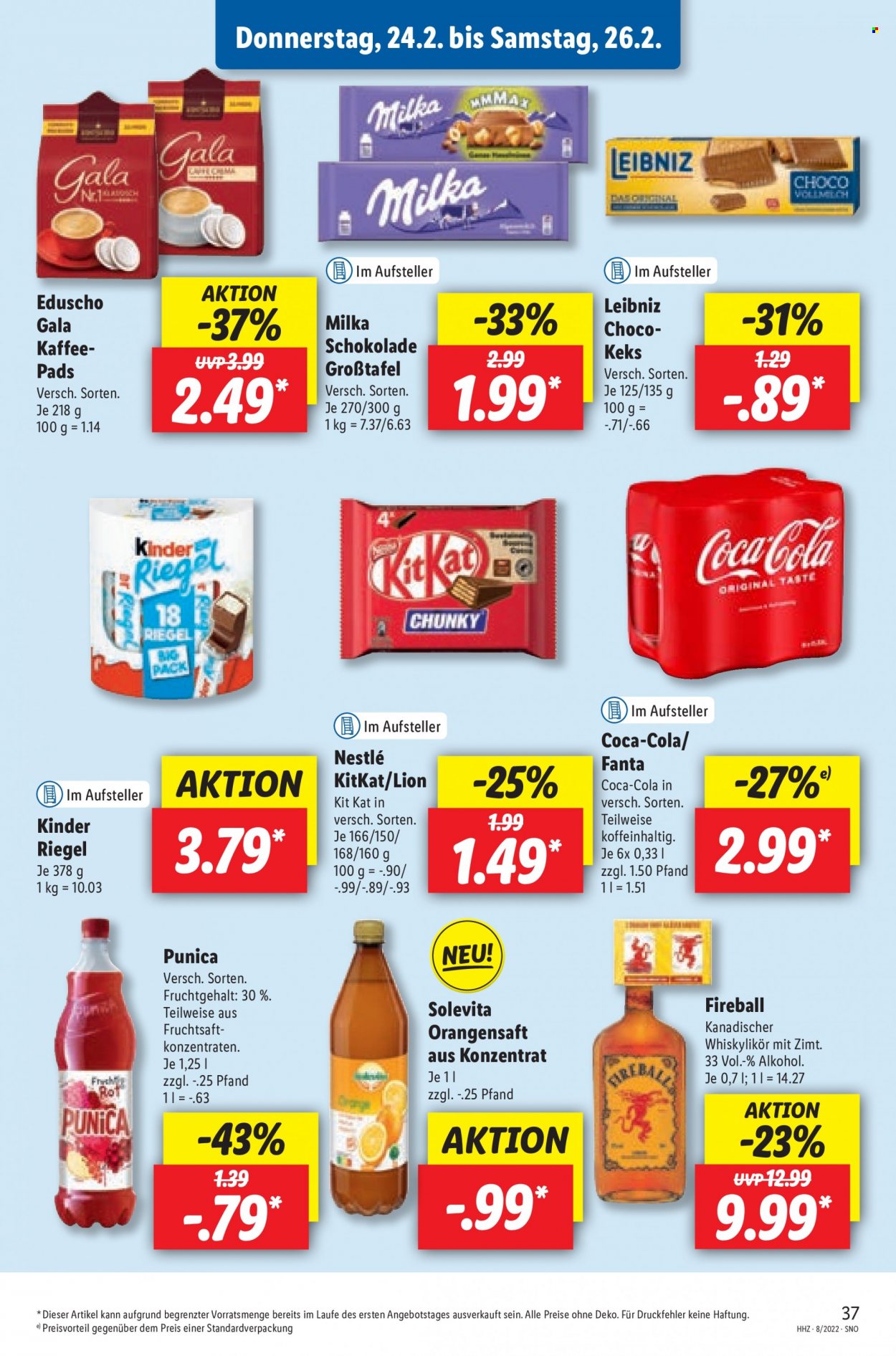 Lidl Prospekte  - 21.02.2022 - 26.02.2022. Seite 37
