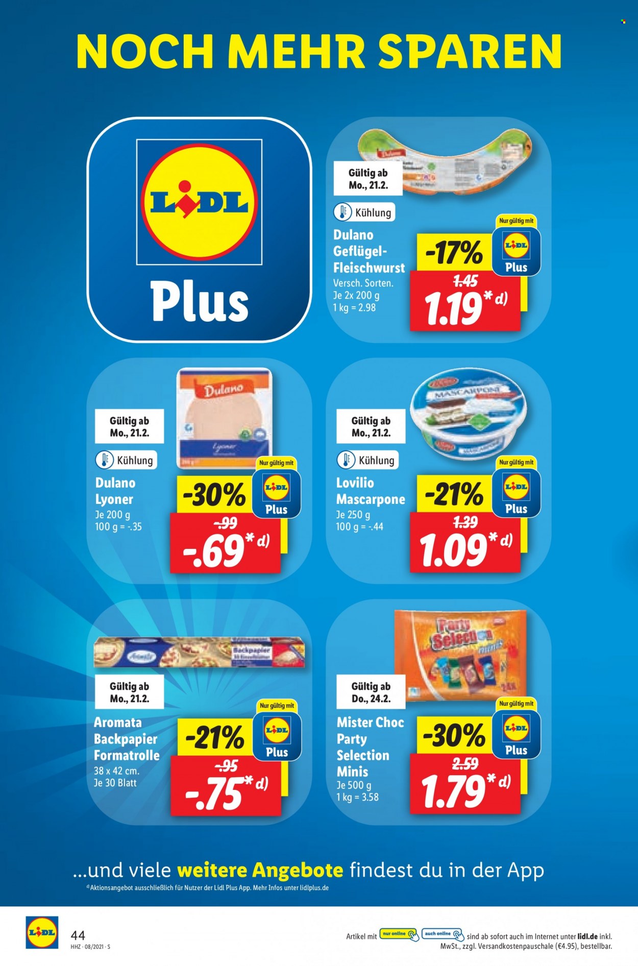 Lidl Prospekte  - 21.02.2022 - 26.02.2022. Seite 44