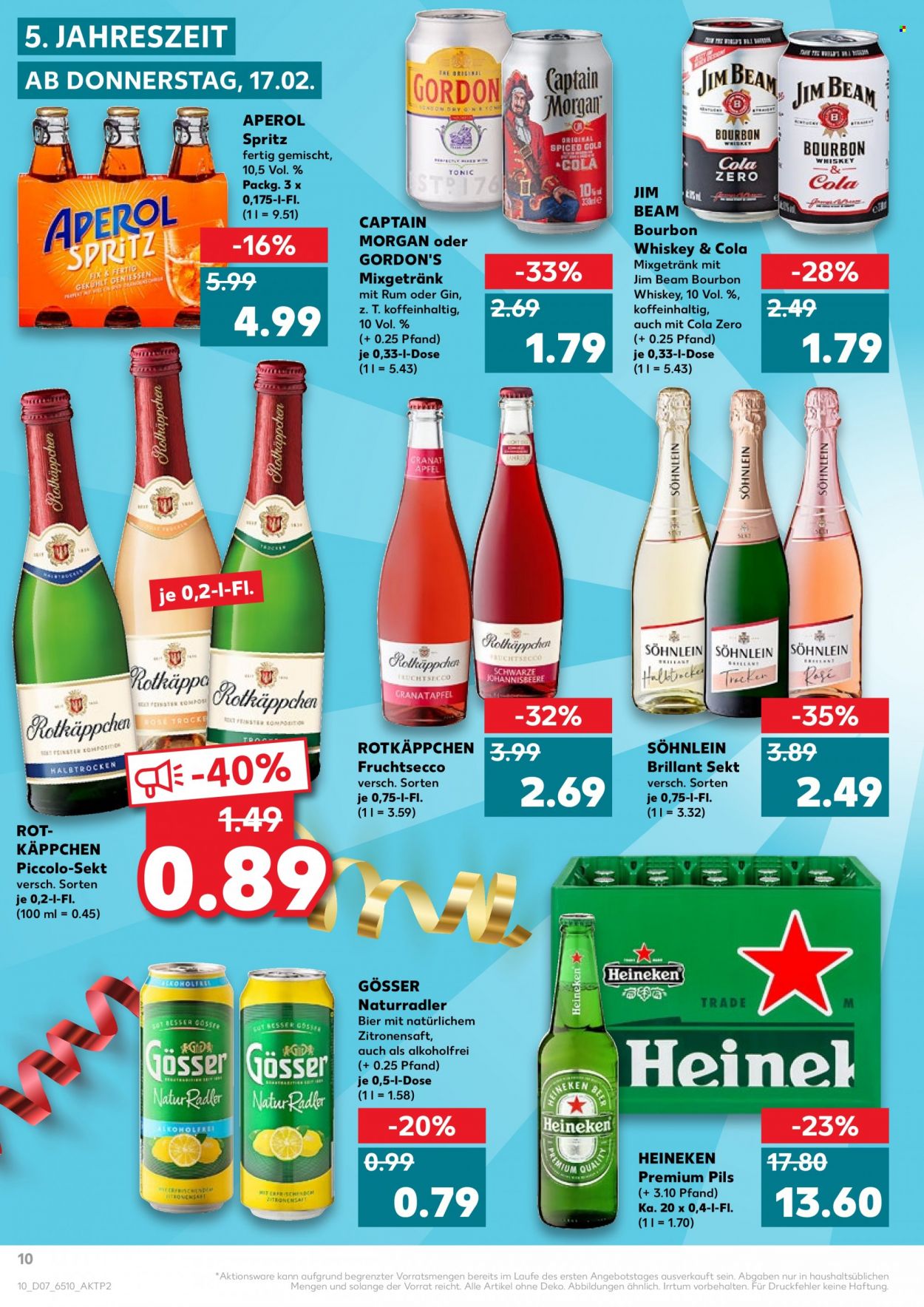 Kaufland Prospekte  - 17.02.2022 - 23.02.2022. Seite 10