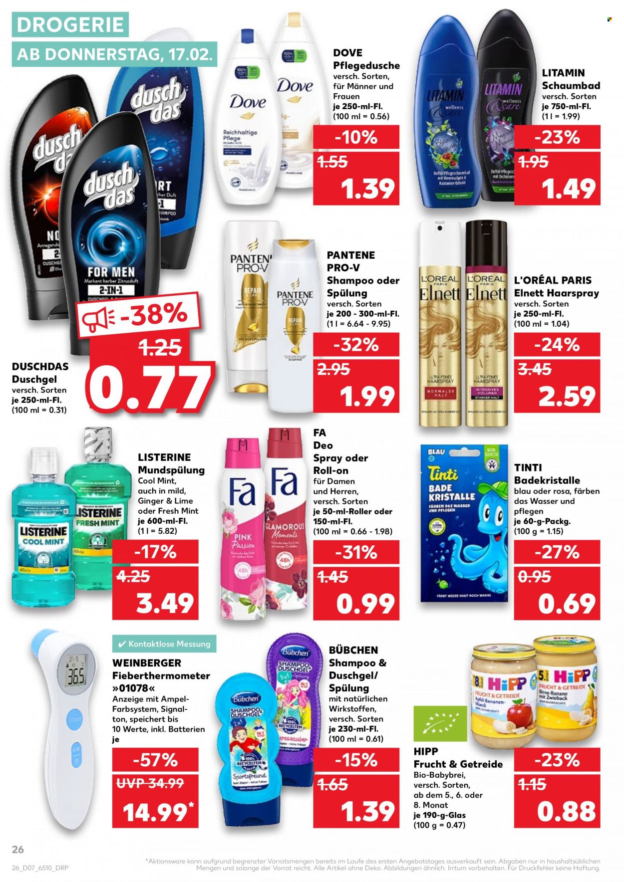 Kaufland Prospekte  - 17.02.2022 - 23.02.2022. Seite 26