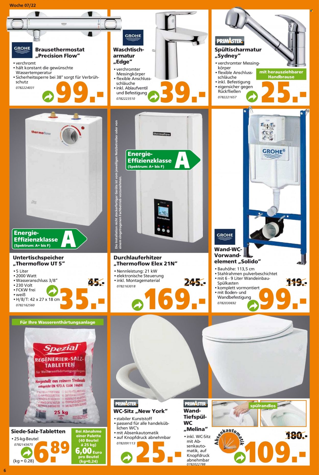Globus Baumarkt Prospekte  - 14.02.2022 - 19.02.2022. Seite 6