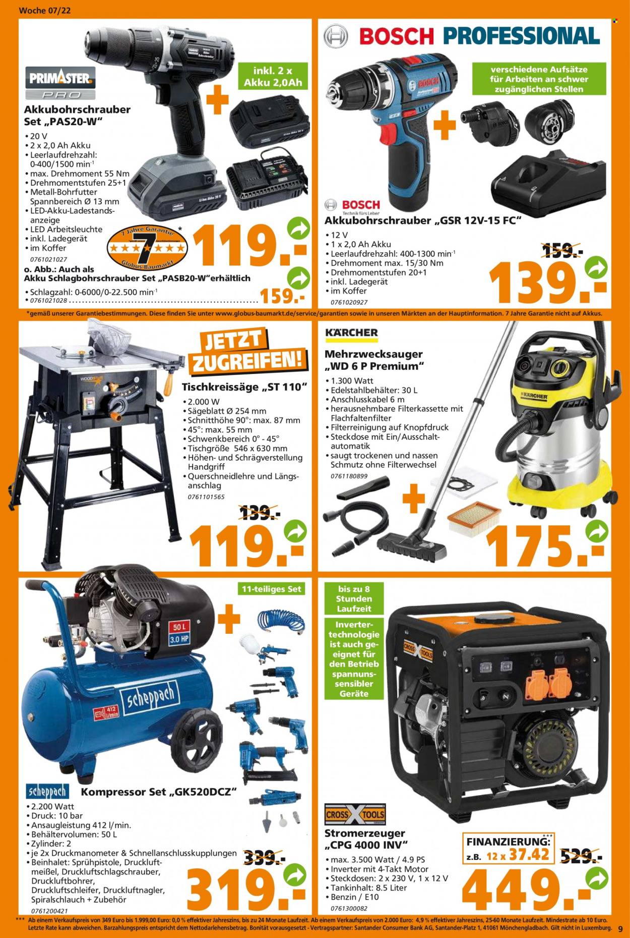 Globus Baumarkt Prospekte  - 14.02.2022 - 19.02.2022. Seite 9
