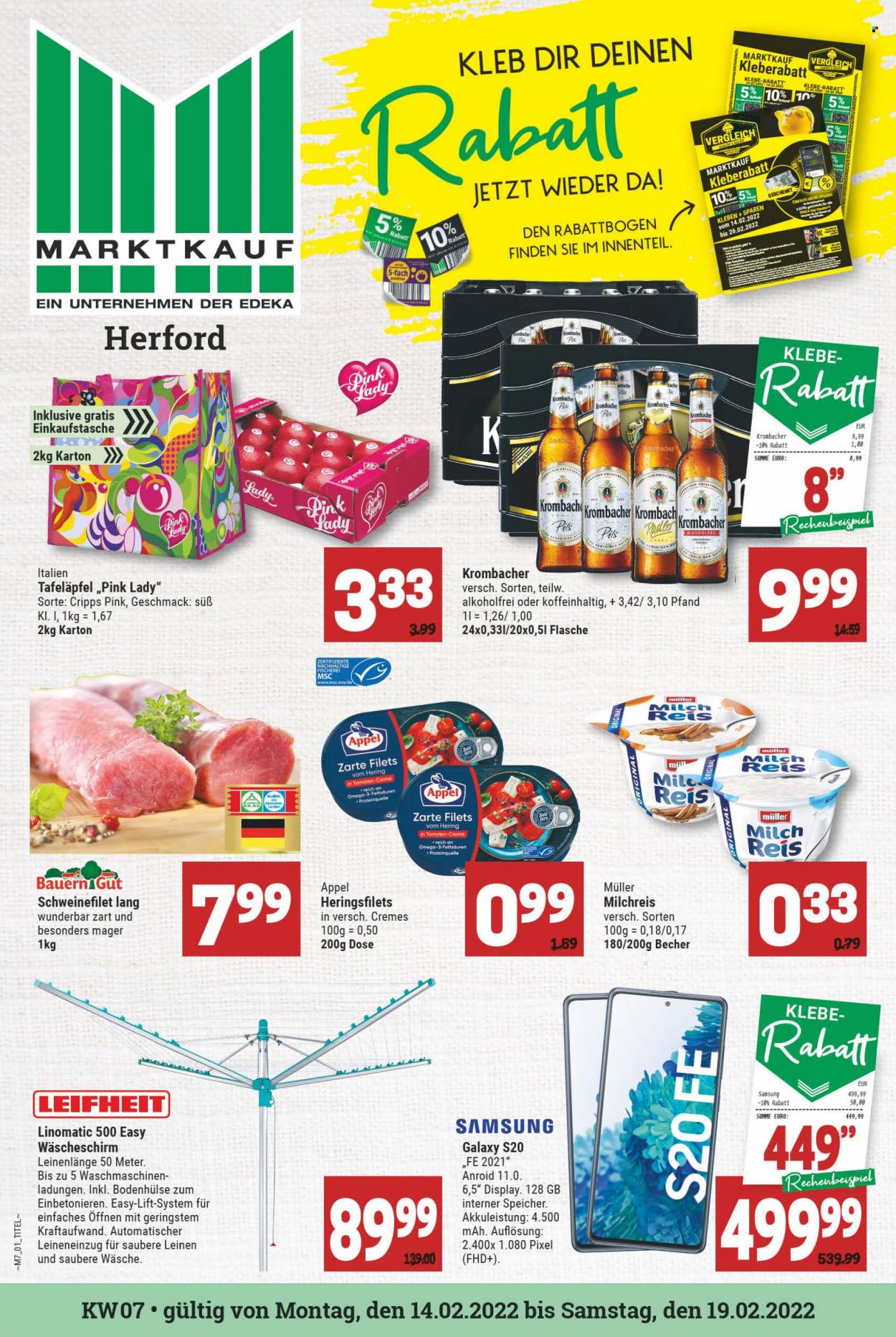 Marktkauf Prospekte  - 14.02.2022 - 19.02.2022. Seite 1