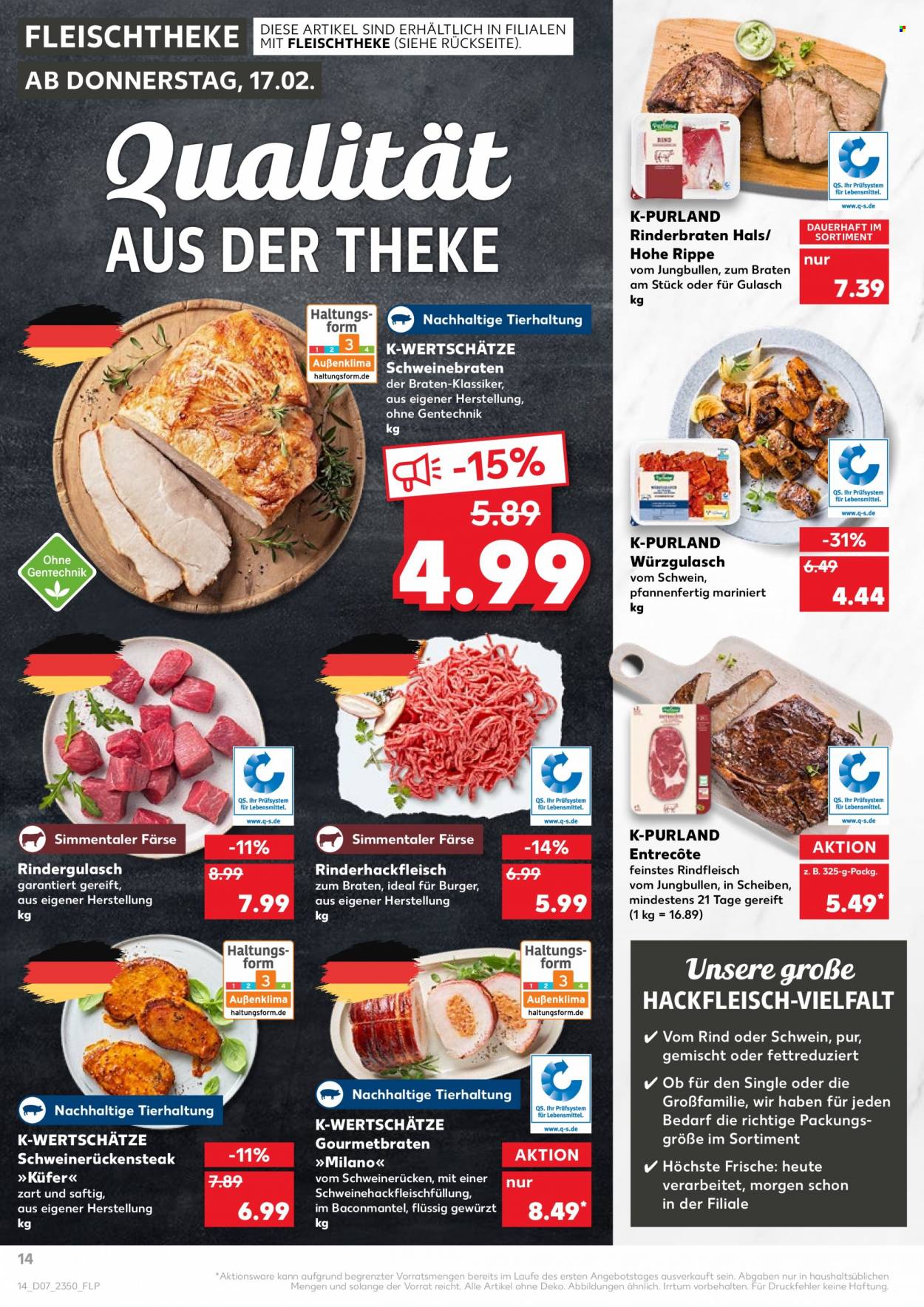 Kaufland Prospekte  - 17.02.2022 - 23.02.2022. Seite 18