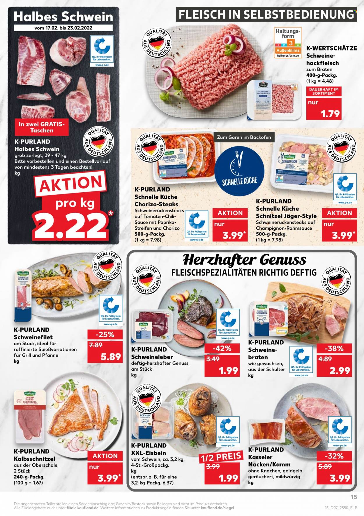 Kaufland Prospekte  - 17.02.2022 - 23.02.2022. Seite 19