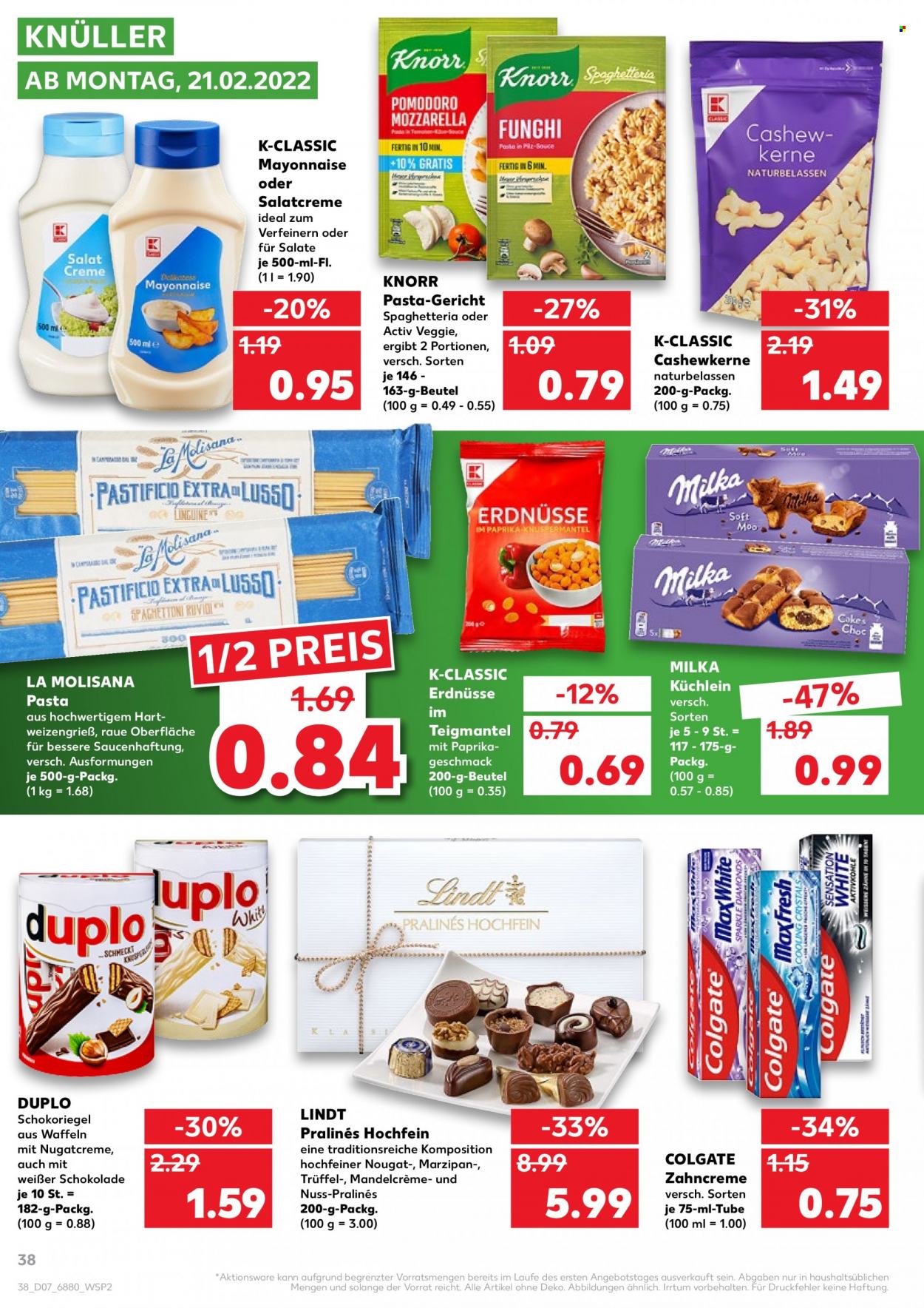 Kaufland Prospekte  - 17.02.2022 - 23.02.2022. Seite 42
