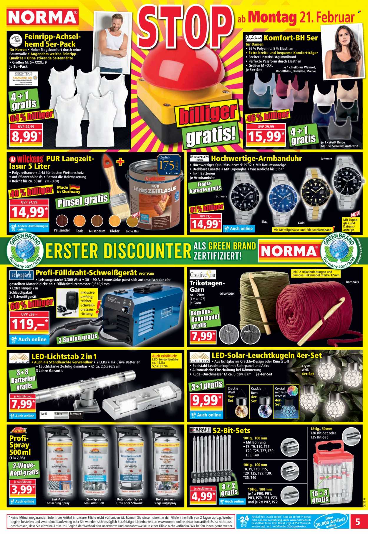 Norma Prospekte  - 21.02.2022 - 27.02.2022. Seite 5
