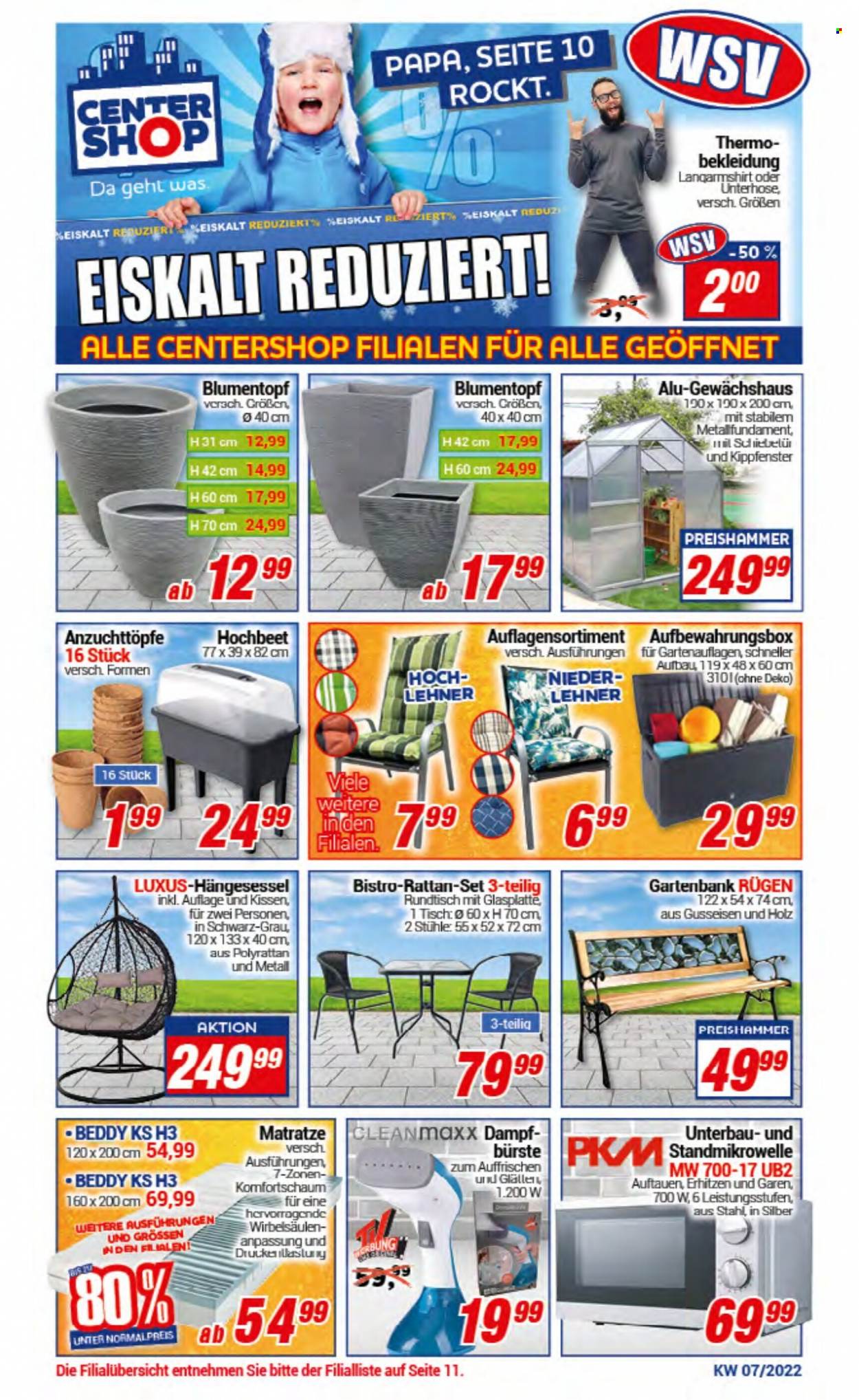 CENTERSHOP Prospekte  - 14.02.2022 - 19.02.2022. Seite 1