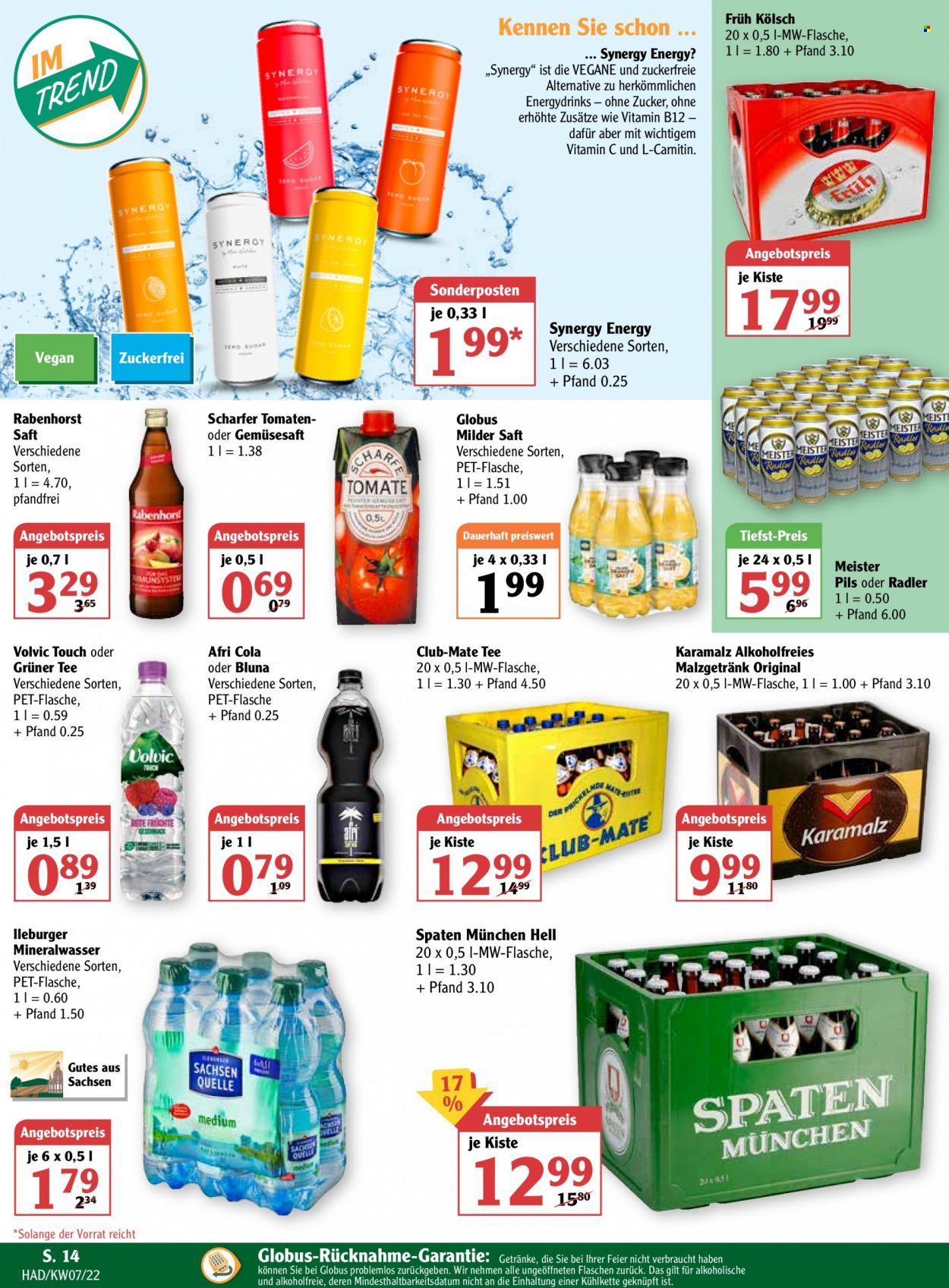 Globus Prospekte  - 14.02.2022 - 19.02.2022. Seite 18