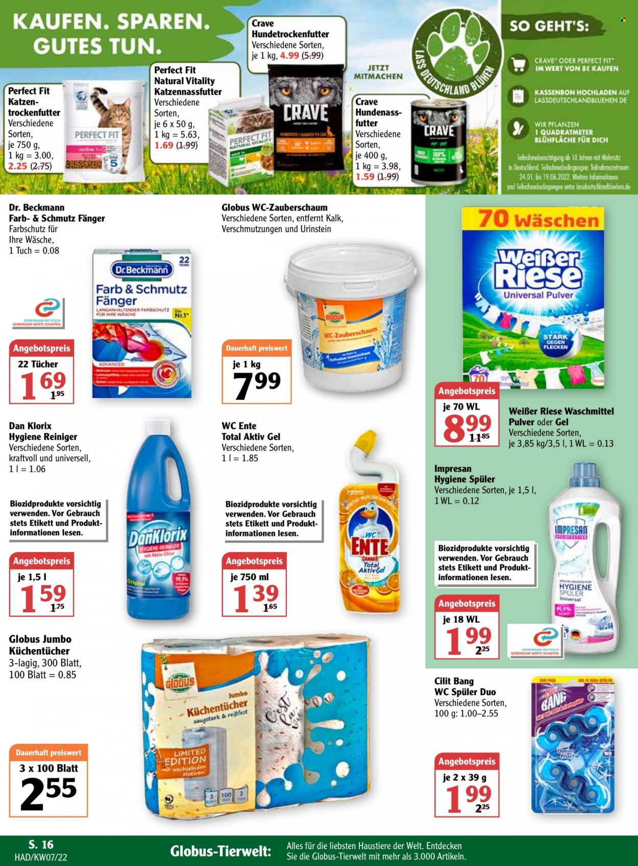 Globus Prospekte  - 14.02.2022 - 19.02.2022. Seite 20