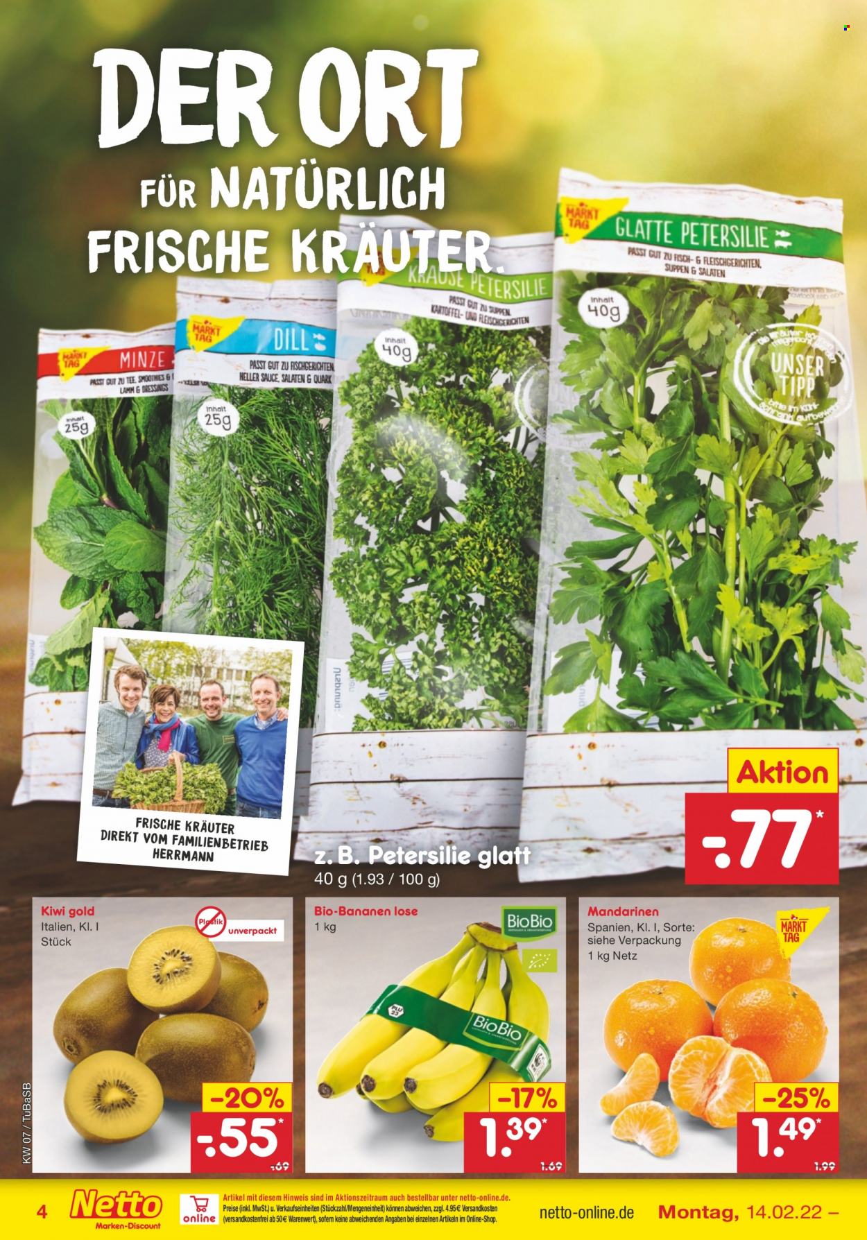 Netto Marken-Discount Prospekte  - 14.02.2022 - 19.02.2022. Seite 4