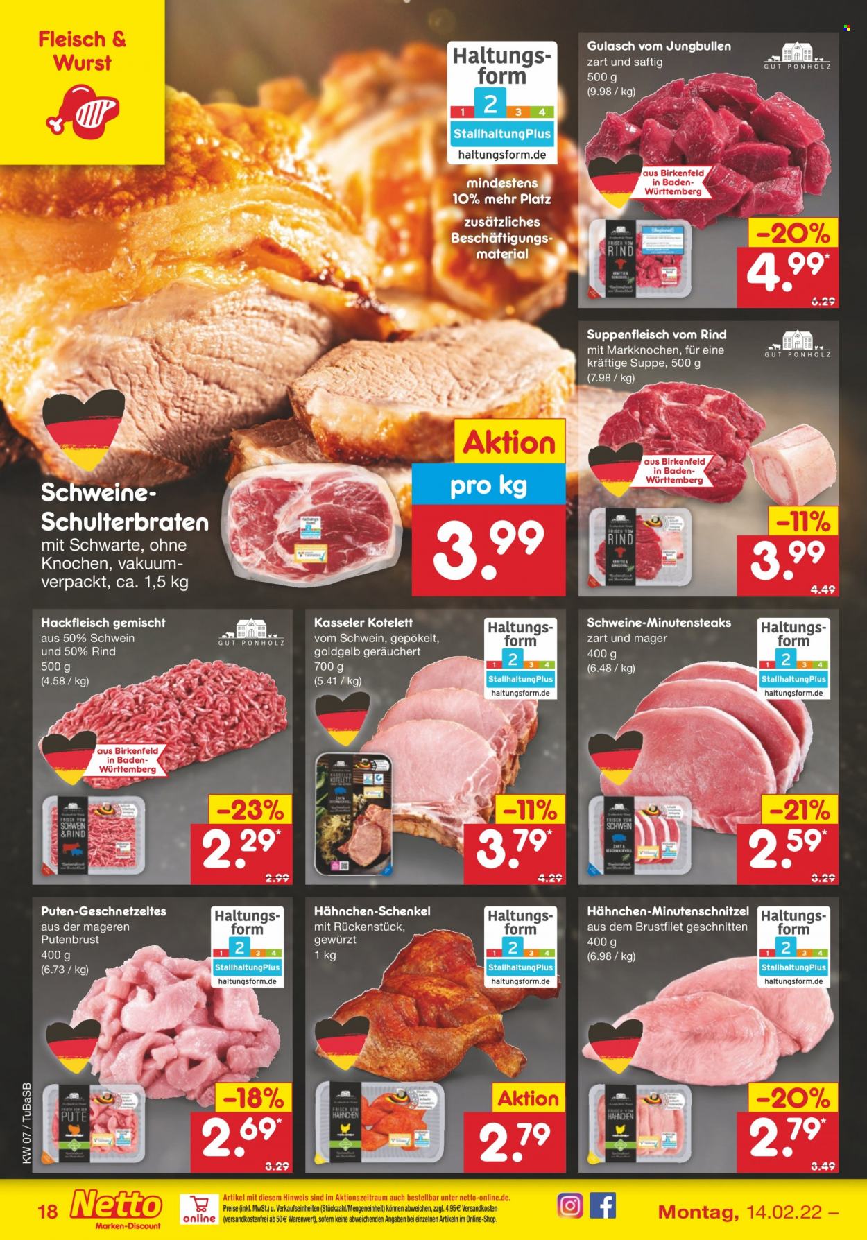 Netto Marken-Discount Prospekte  - 14.02.2022 - 19.02.2022. Seite 18