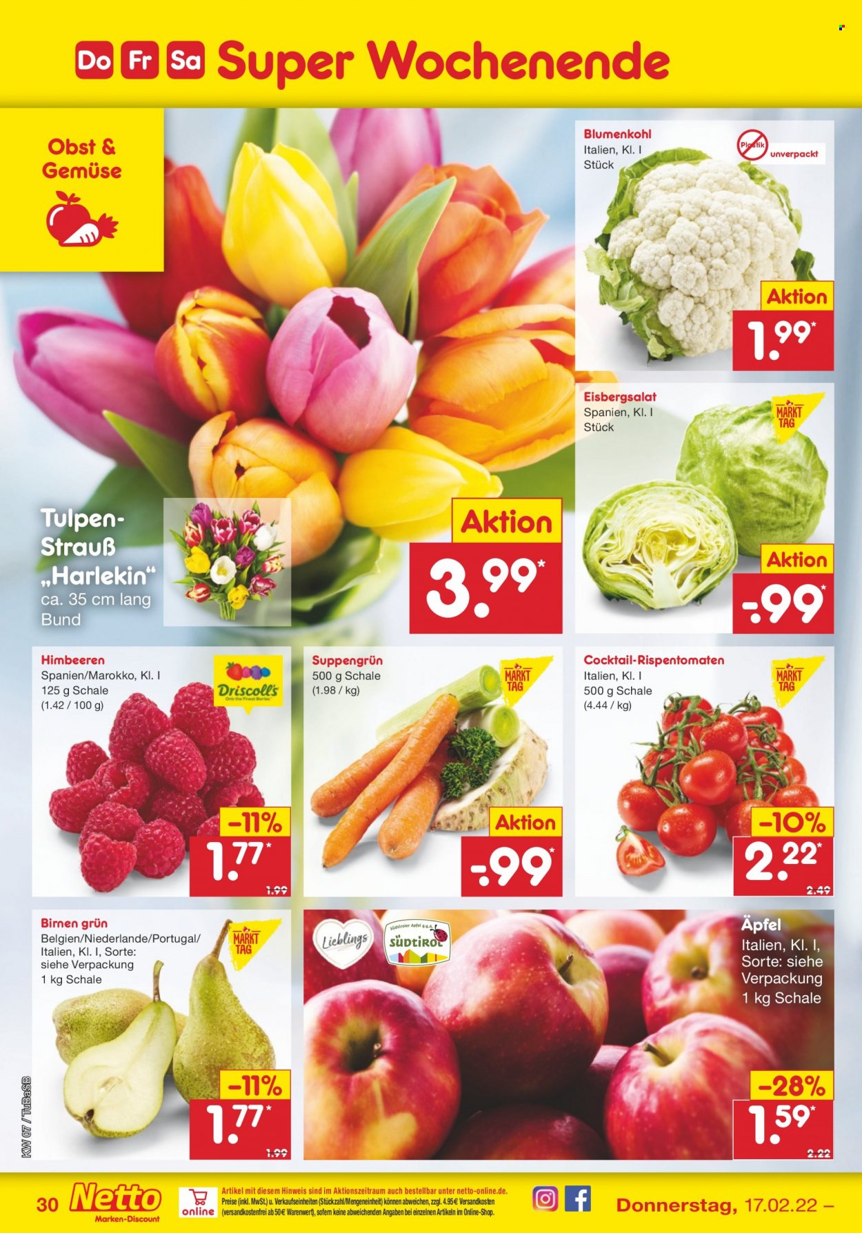 Netto Marken-Discount Prospekte  - 14.02.2022 - 19.02.2022. Seite 30