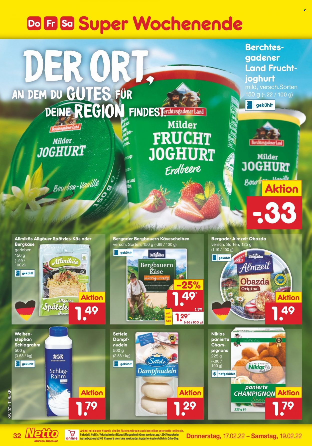 Netto Marken-Discount Prospekte  - 14.02.2022 - 19.02.2022. Seite 32