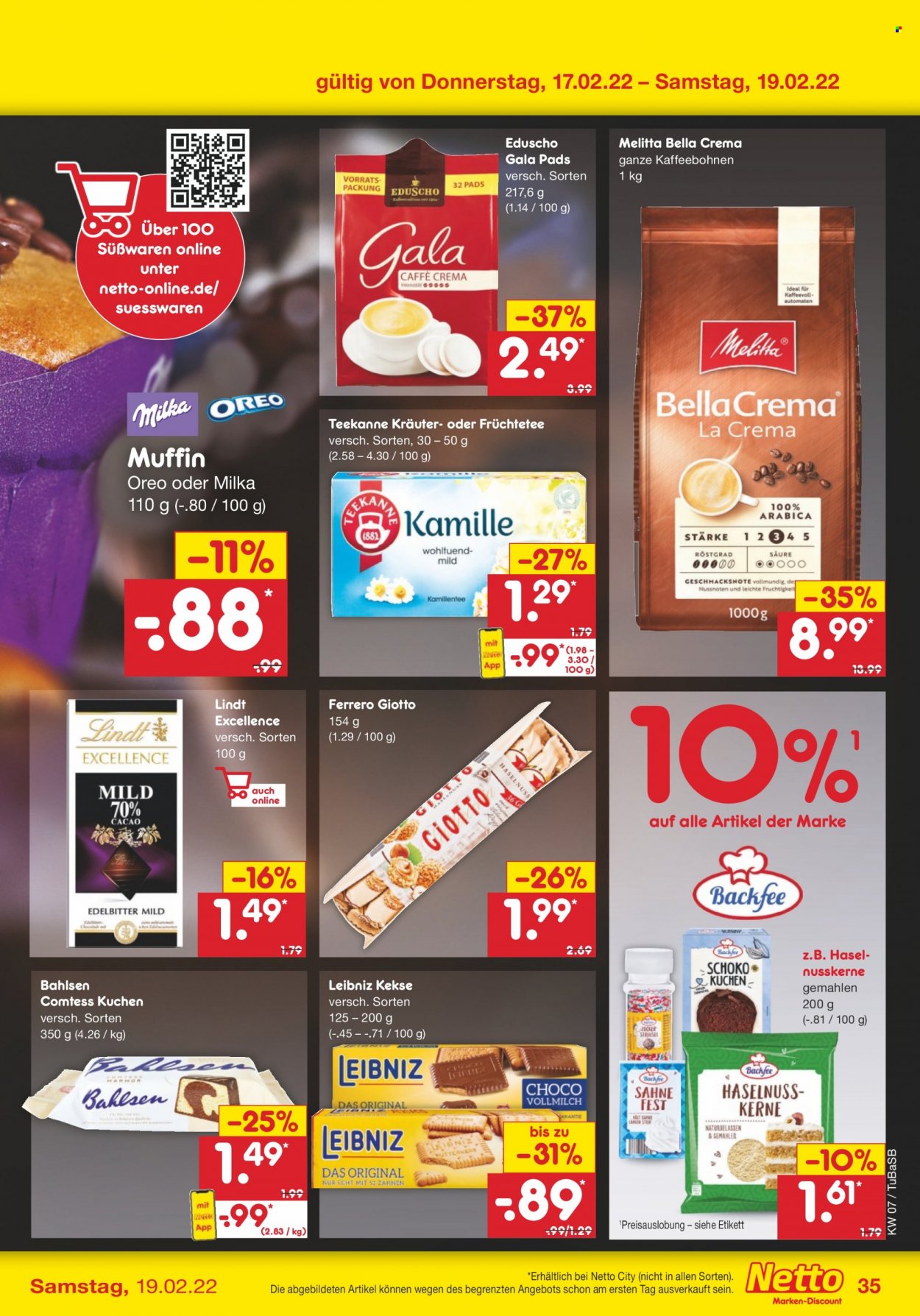 Netto Marken-Discount Prospekte  - 14.02.2022 - 19.02.2022. Seite 35