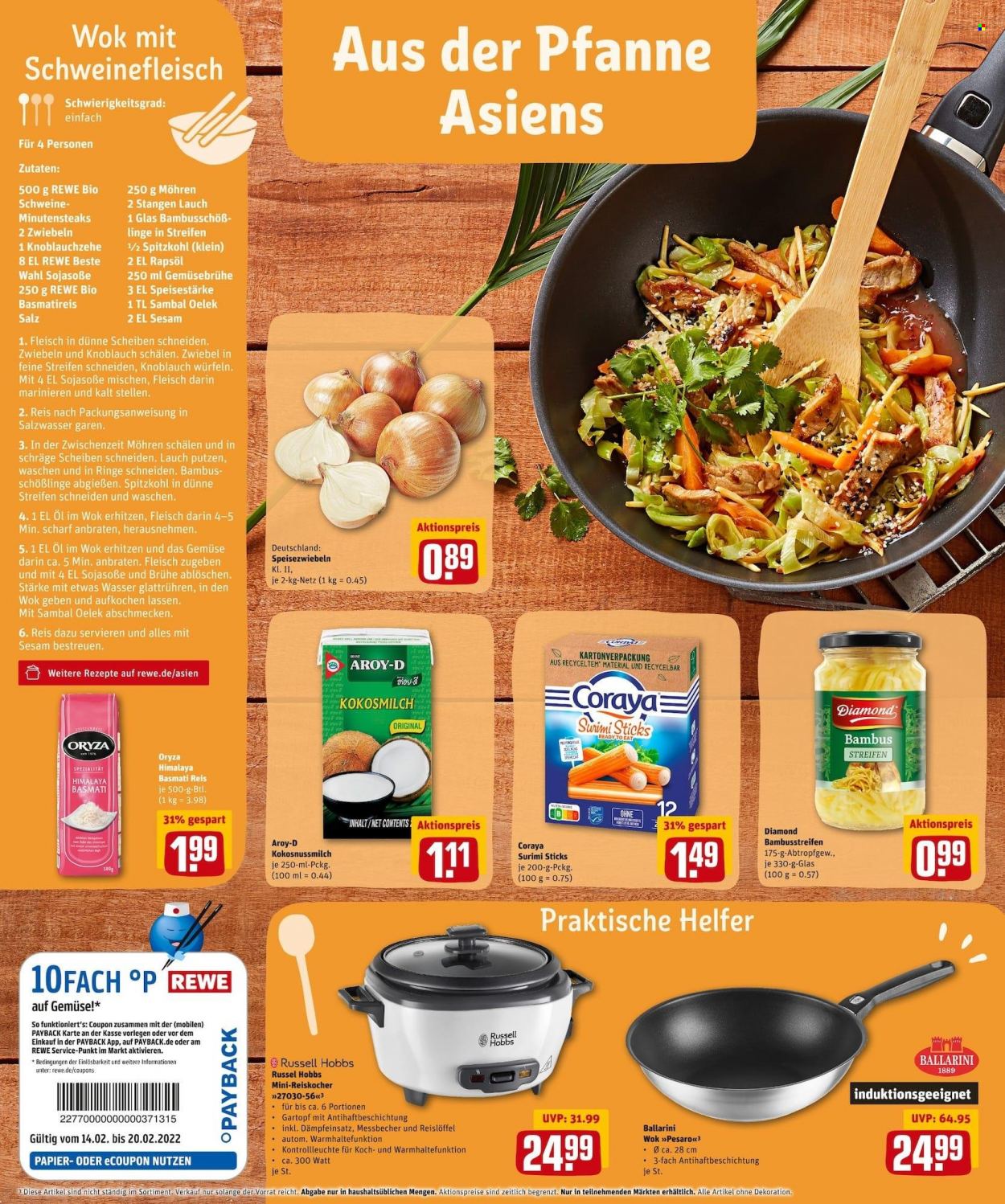 REWE Prospekte  - 14.02.2022 - 19.02.2022. Seite 2