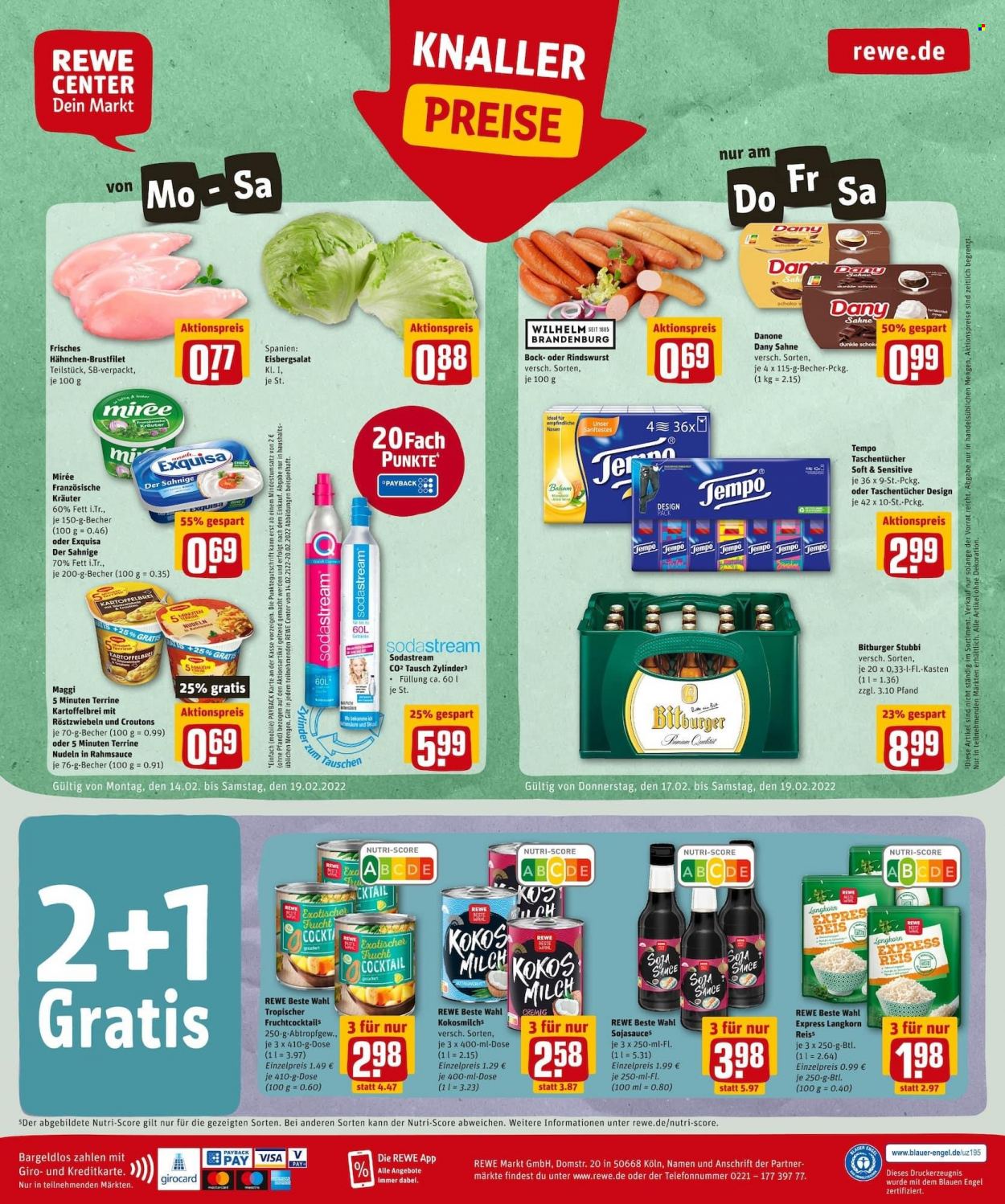 REWE Prospekte  - 14.02.2022 - 19.02.2022. Seite 28