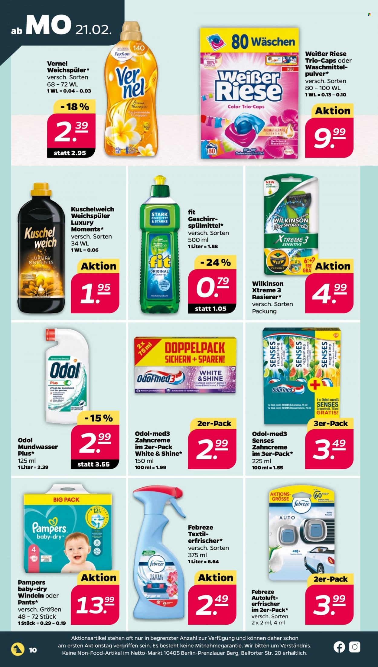 Netto Prospekte  - 21.02.2022 - 26.02.2022. Seite 10